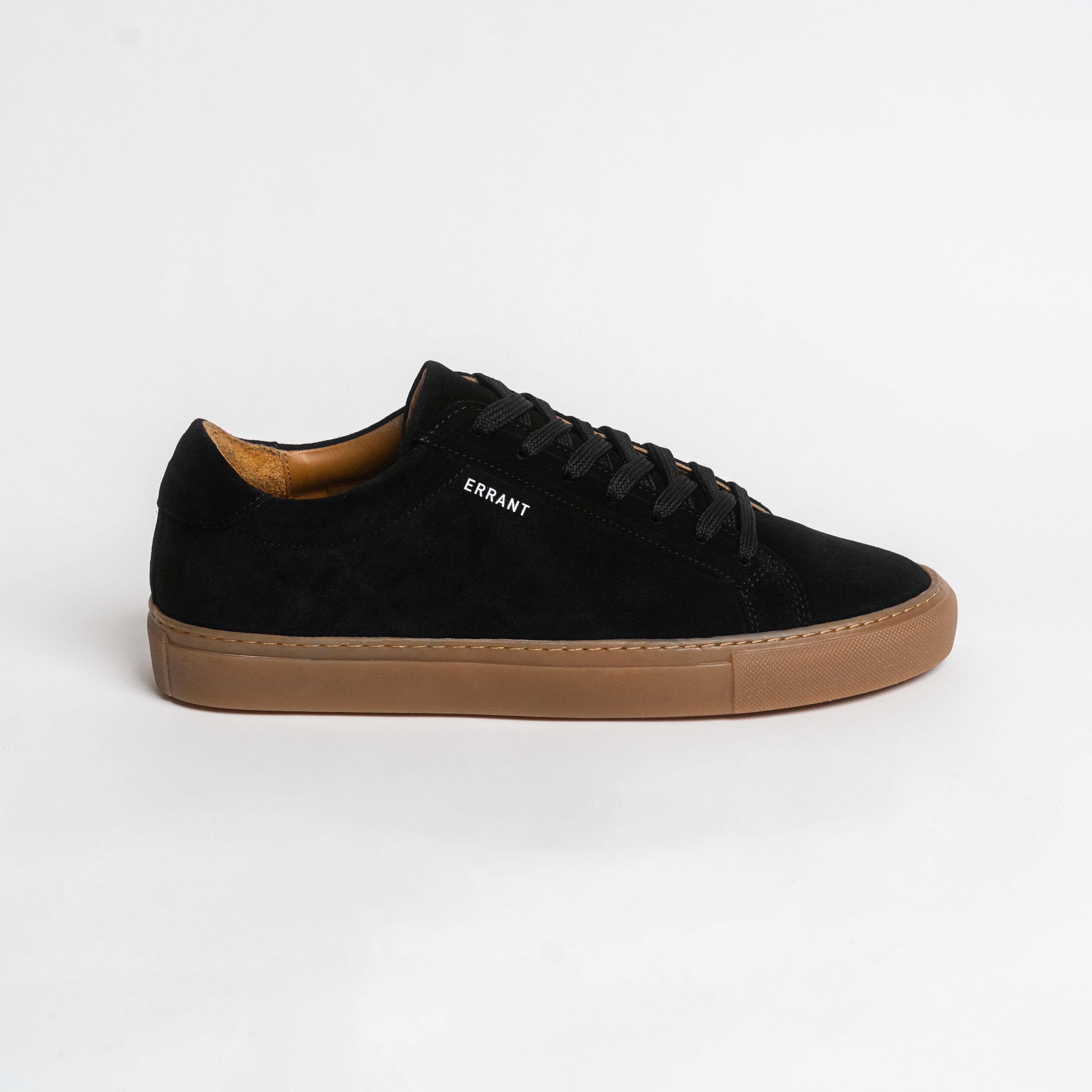 Essential Sneaker - Black Suede Gum (Herre)