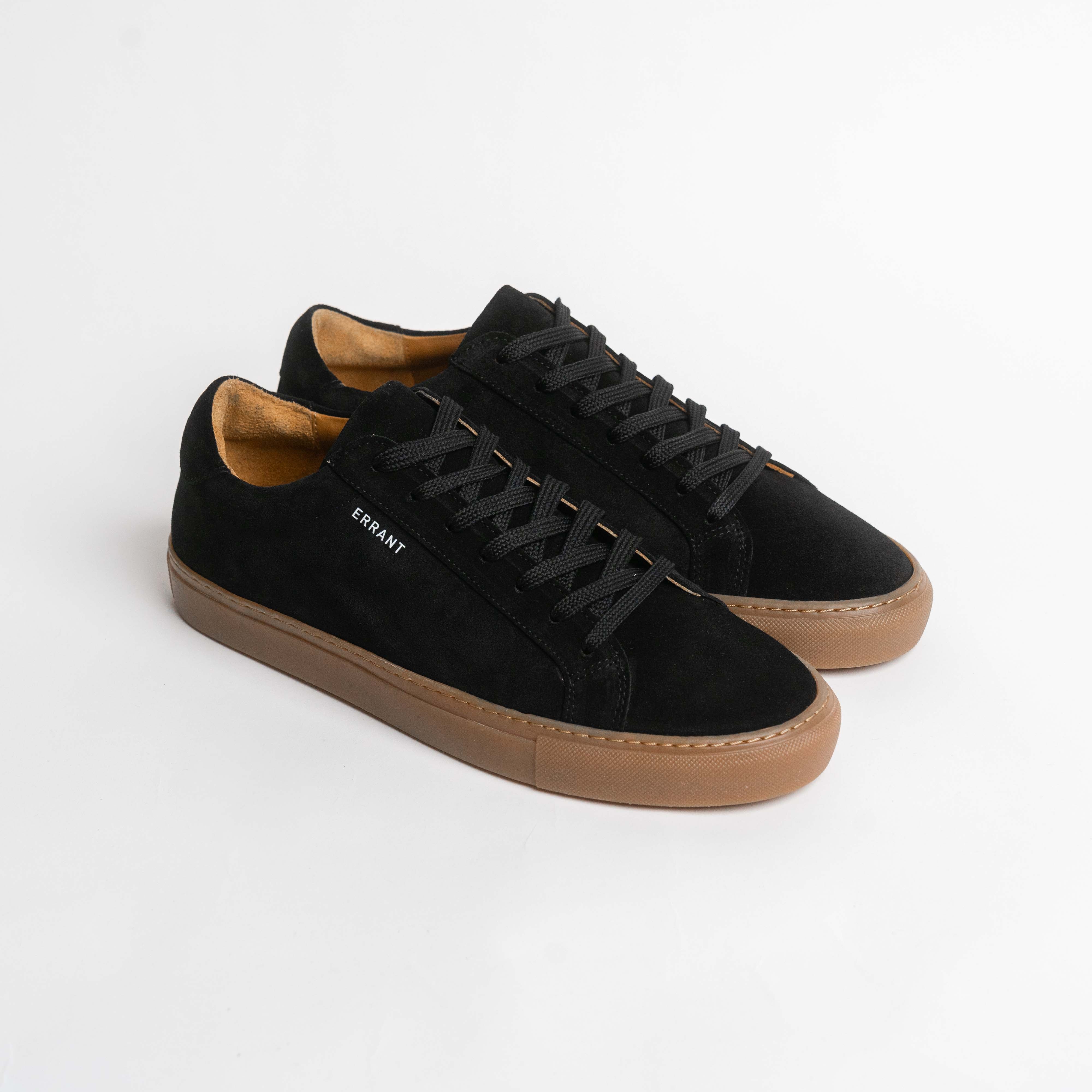 Essential Sneaker - Black Suede Gum (Herre)