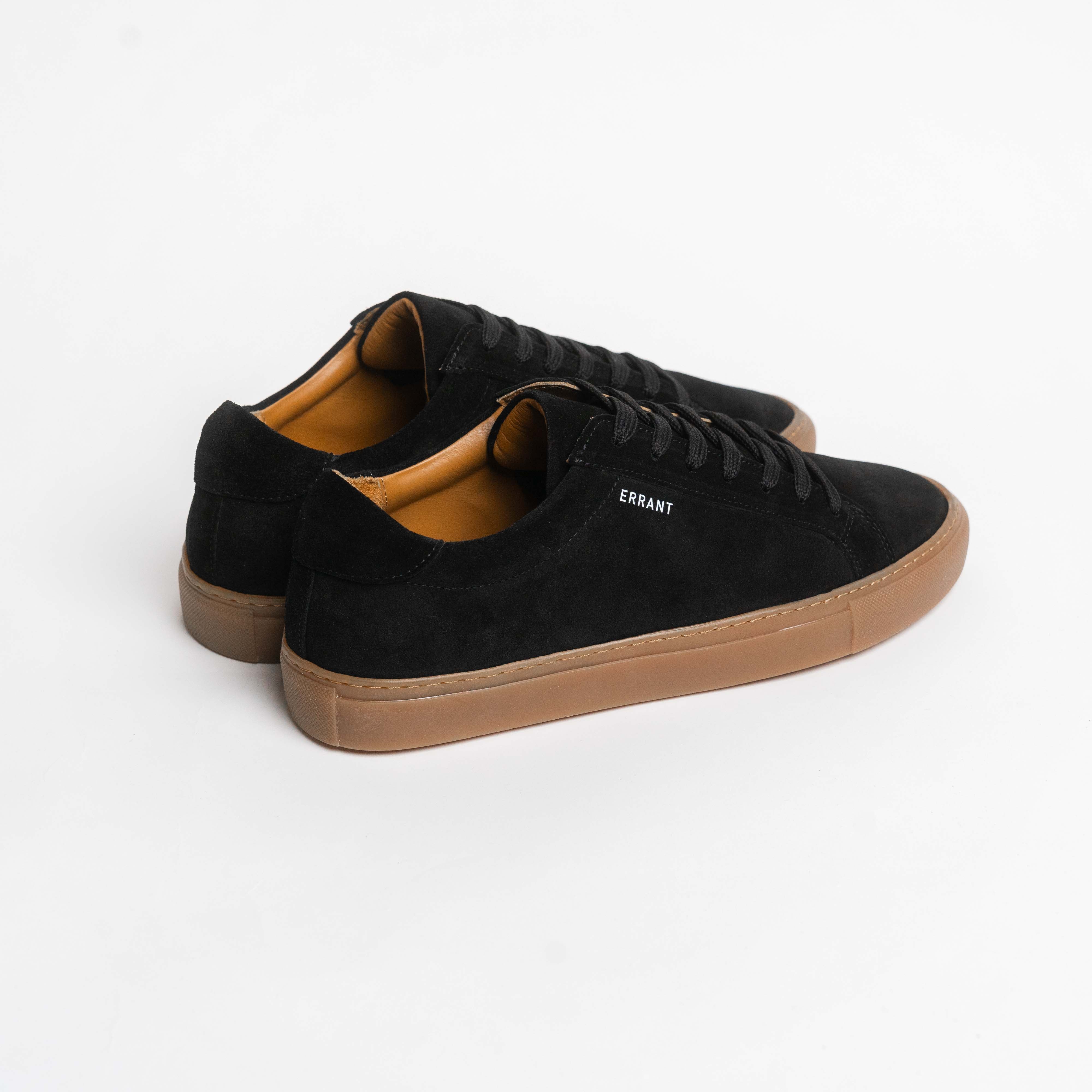 Essential Sneaker - Black Suede Gum (Herre)