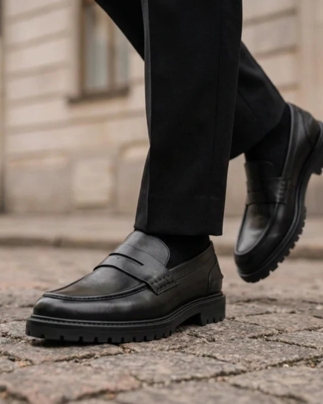 Penny Loafer Modern - Black