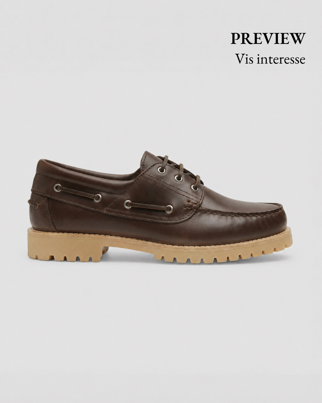 Boat Shoe - Deep Brown