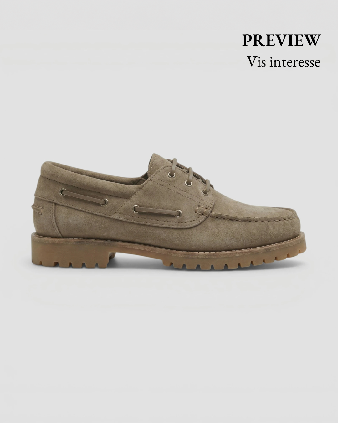 Boat Shoe - Sand