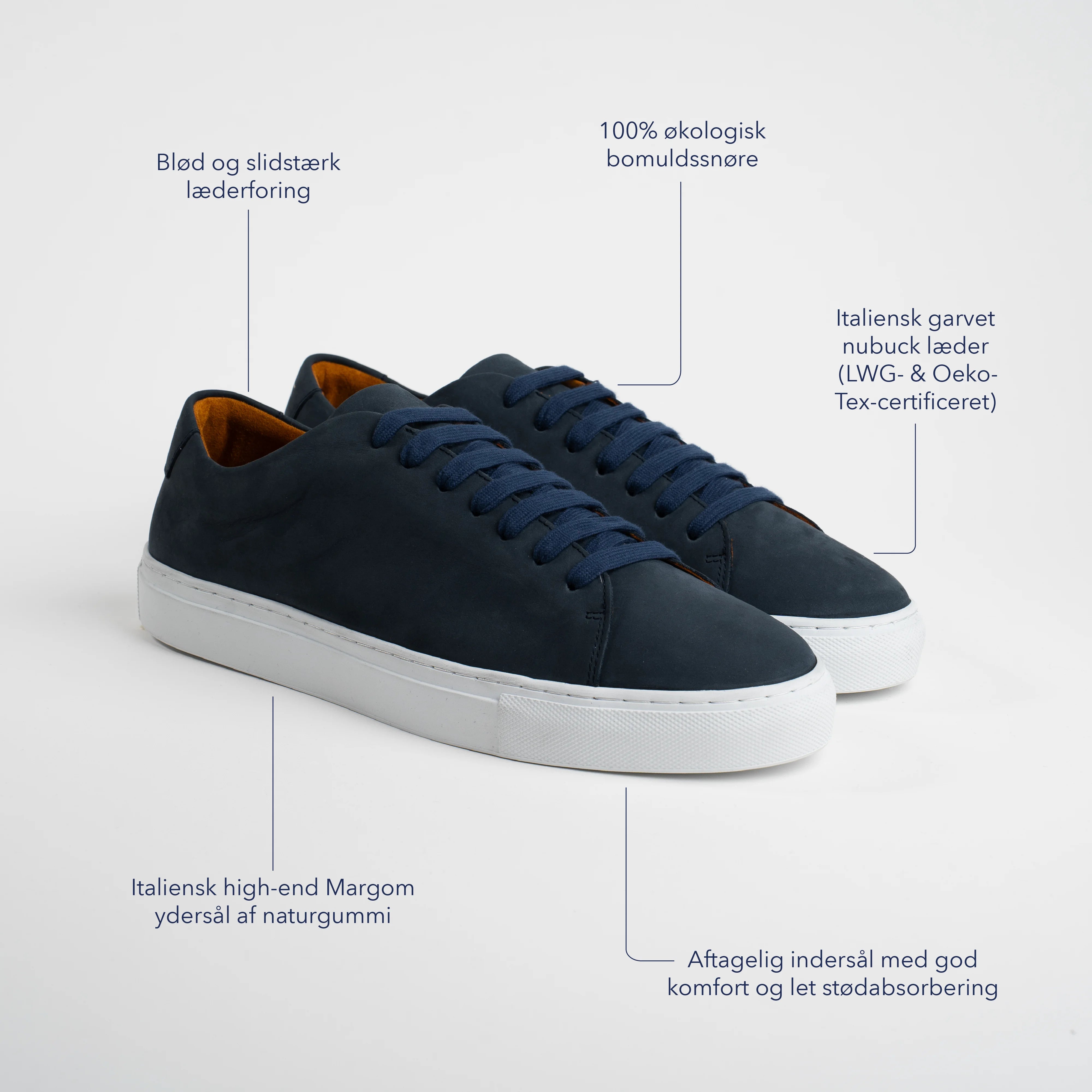 Classy Sneaker - Dusty Blue