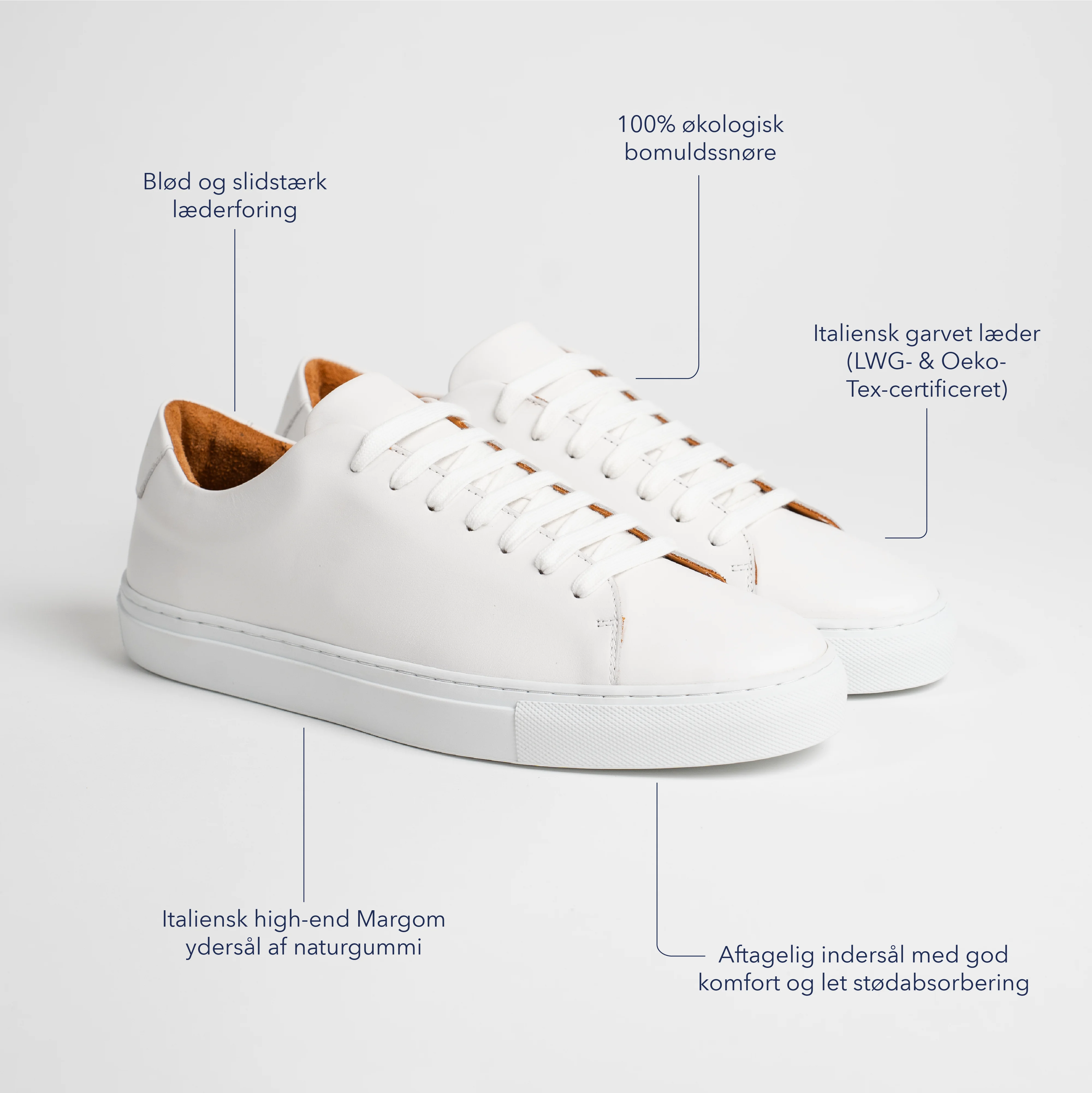 Classy Sneaker - White