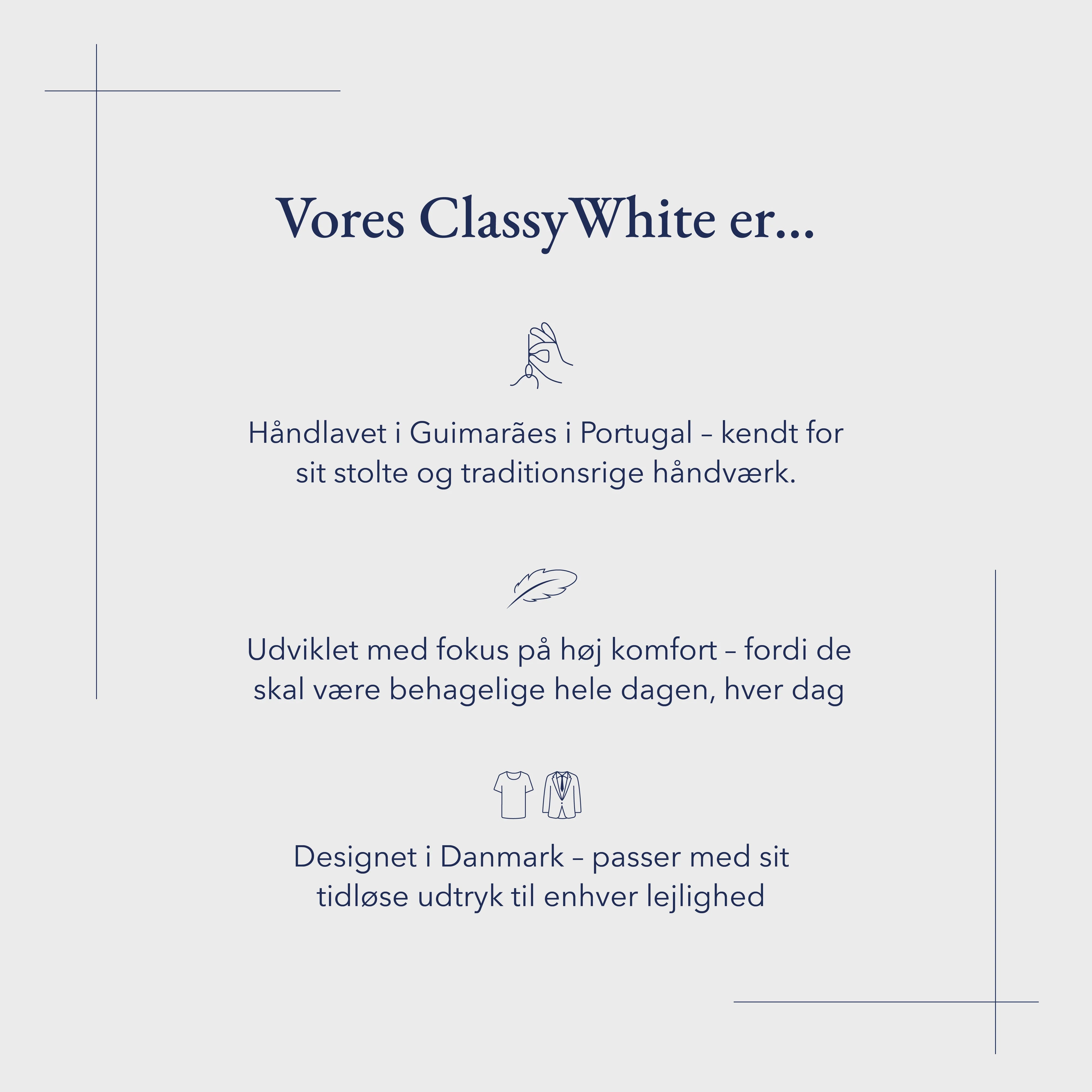 Classy Sneaker - White