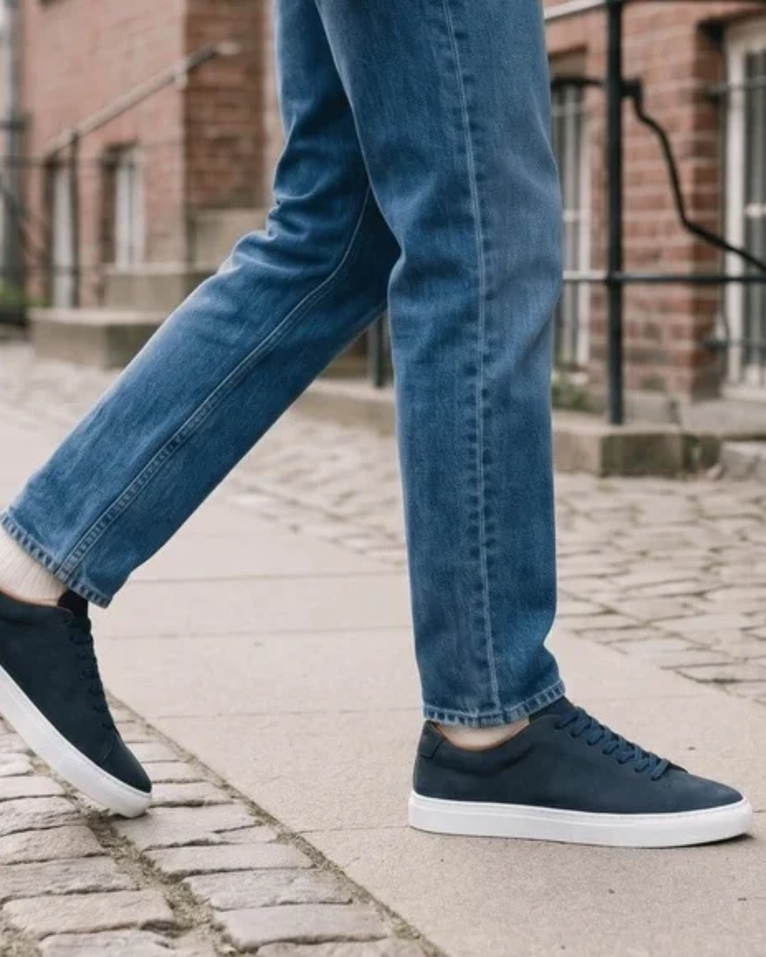 Classy Sneaker - Dusty Blue