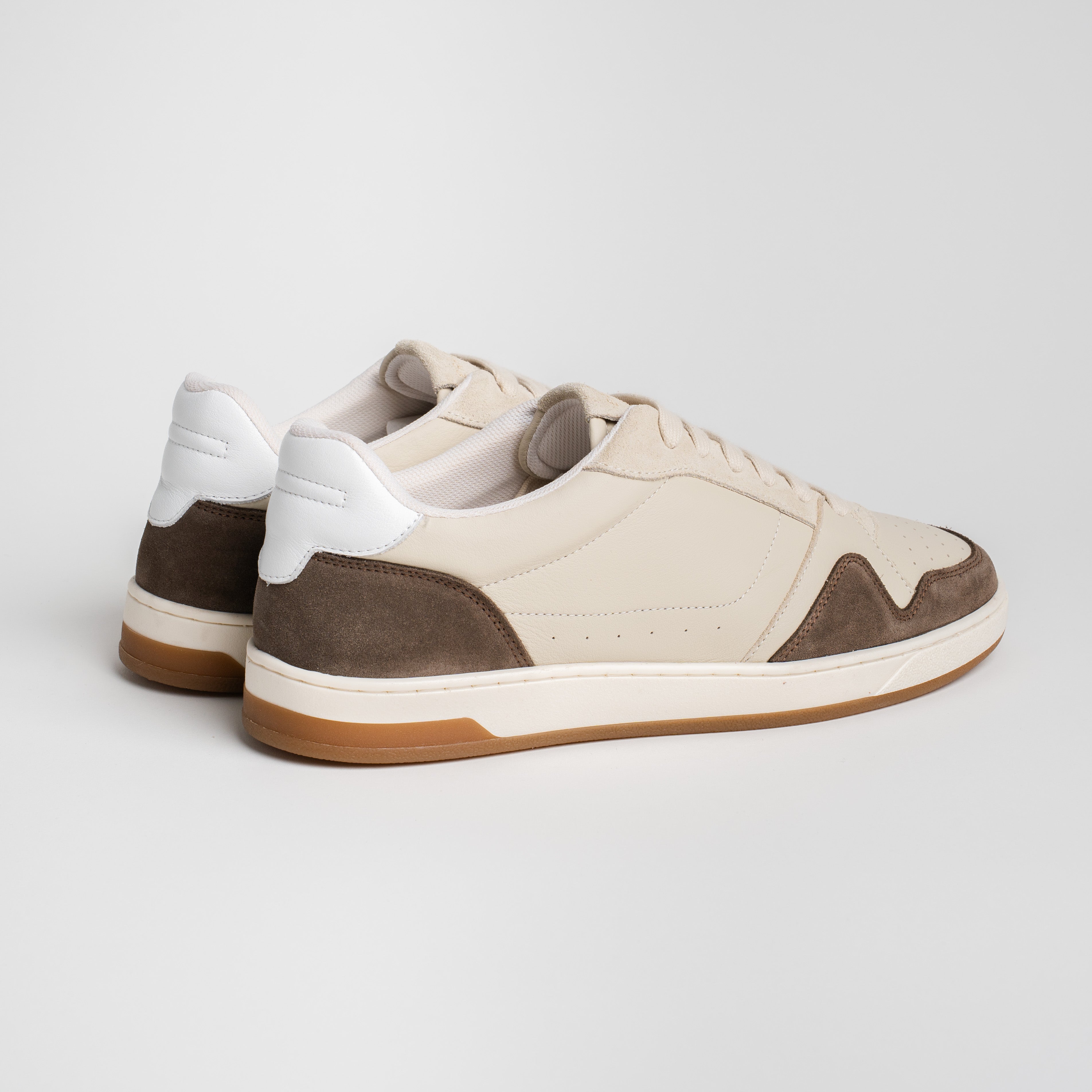 Soft Court Sneaker - Mocha Beige