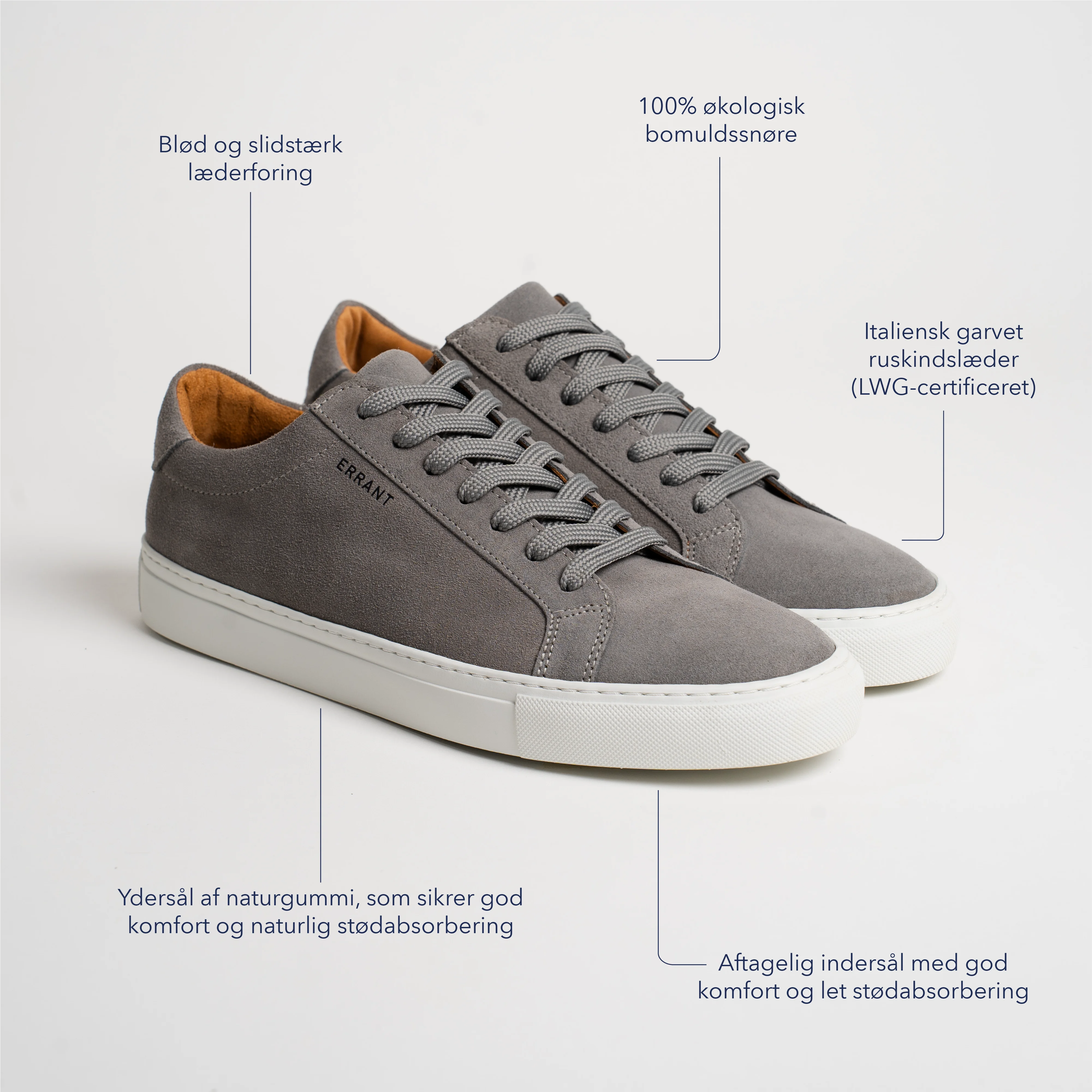 Essential Sneaker - Cool Grey