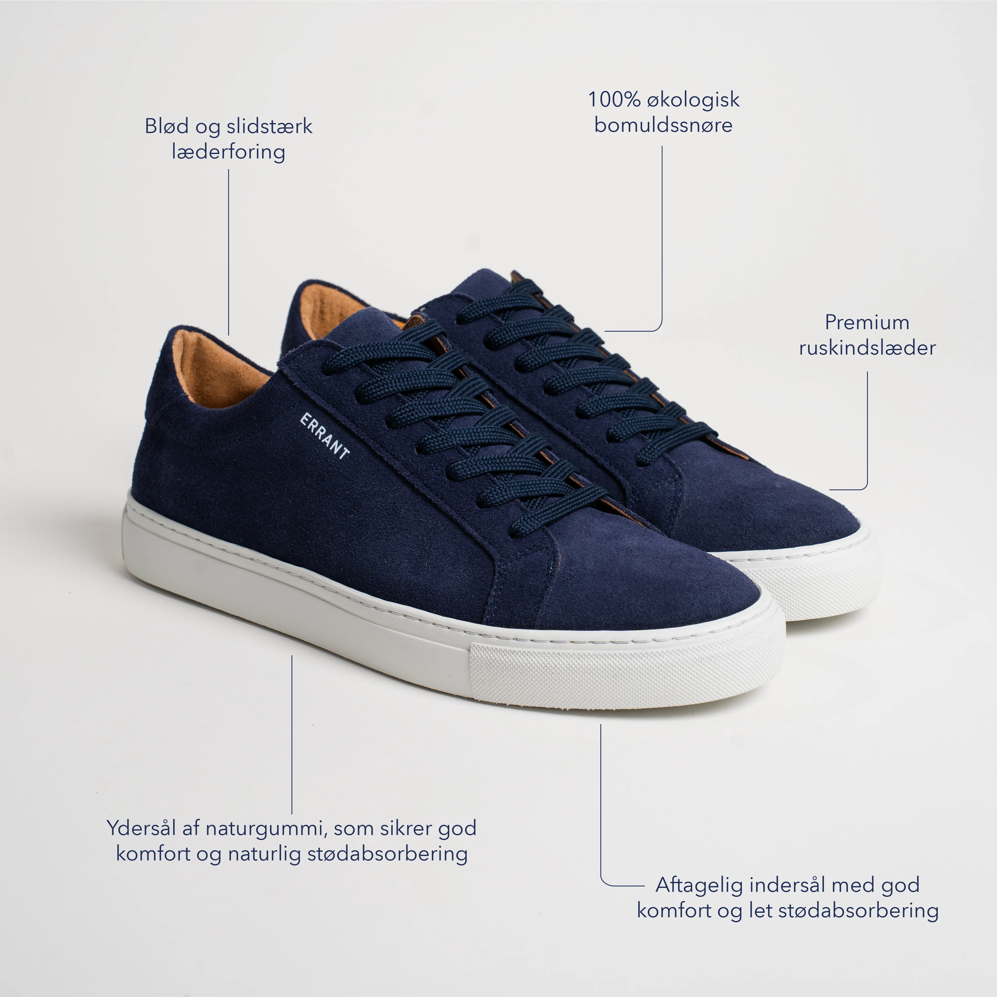 Essential Sneaker - Marine