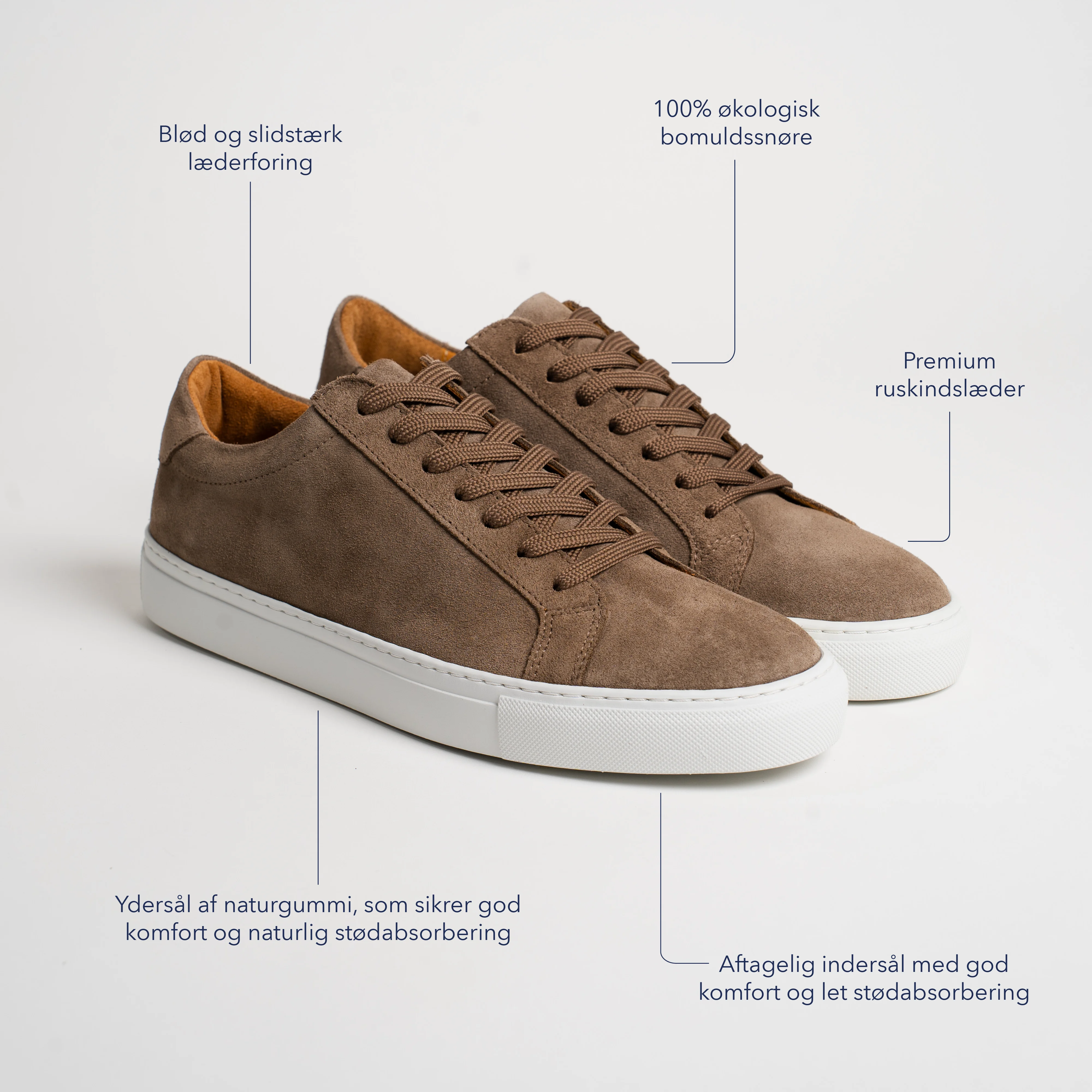 Essential Sneaker - Walnut