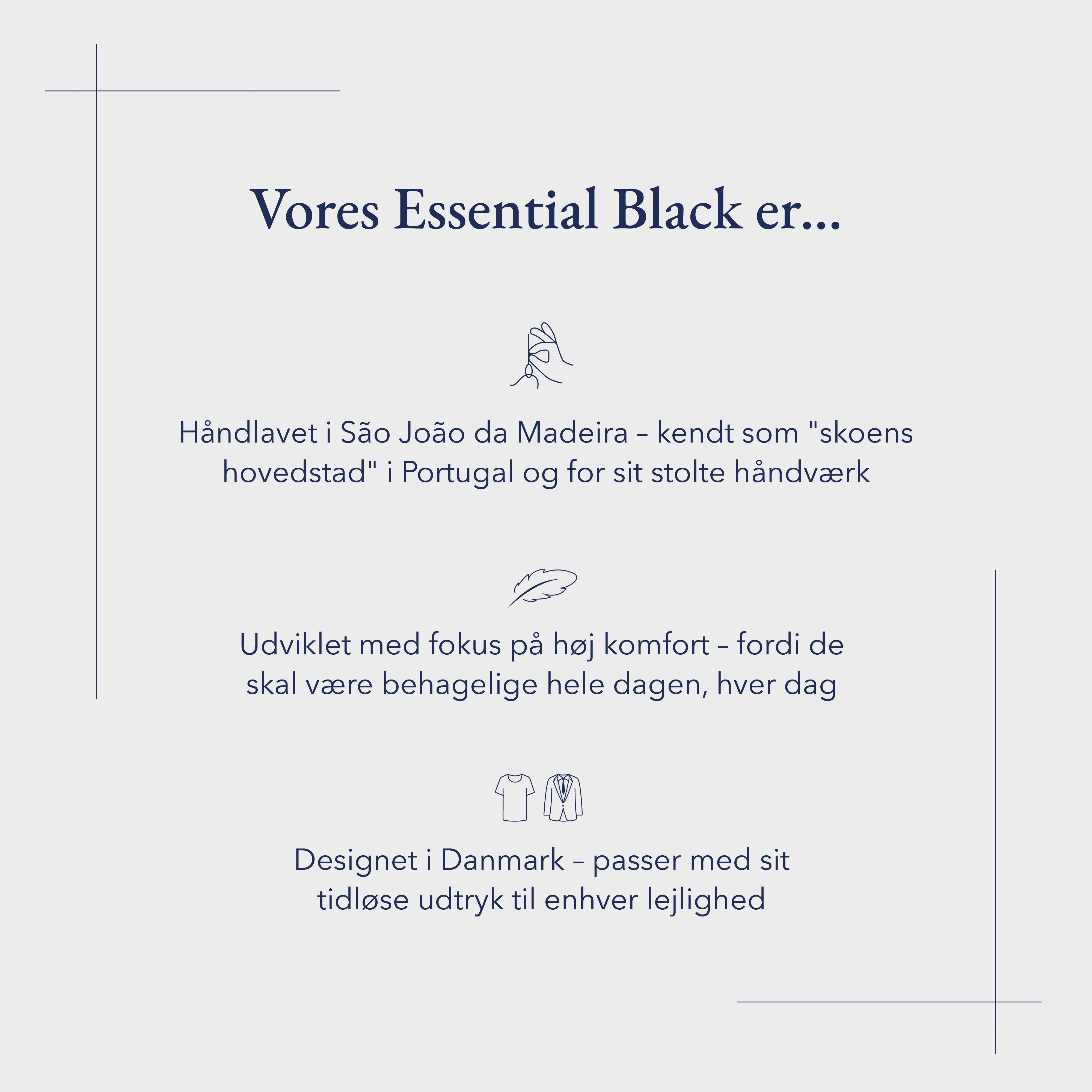 Essential Sneaker - Black