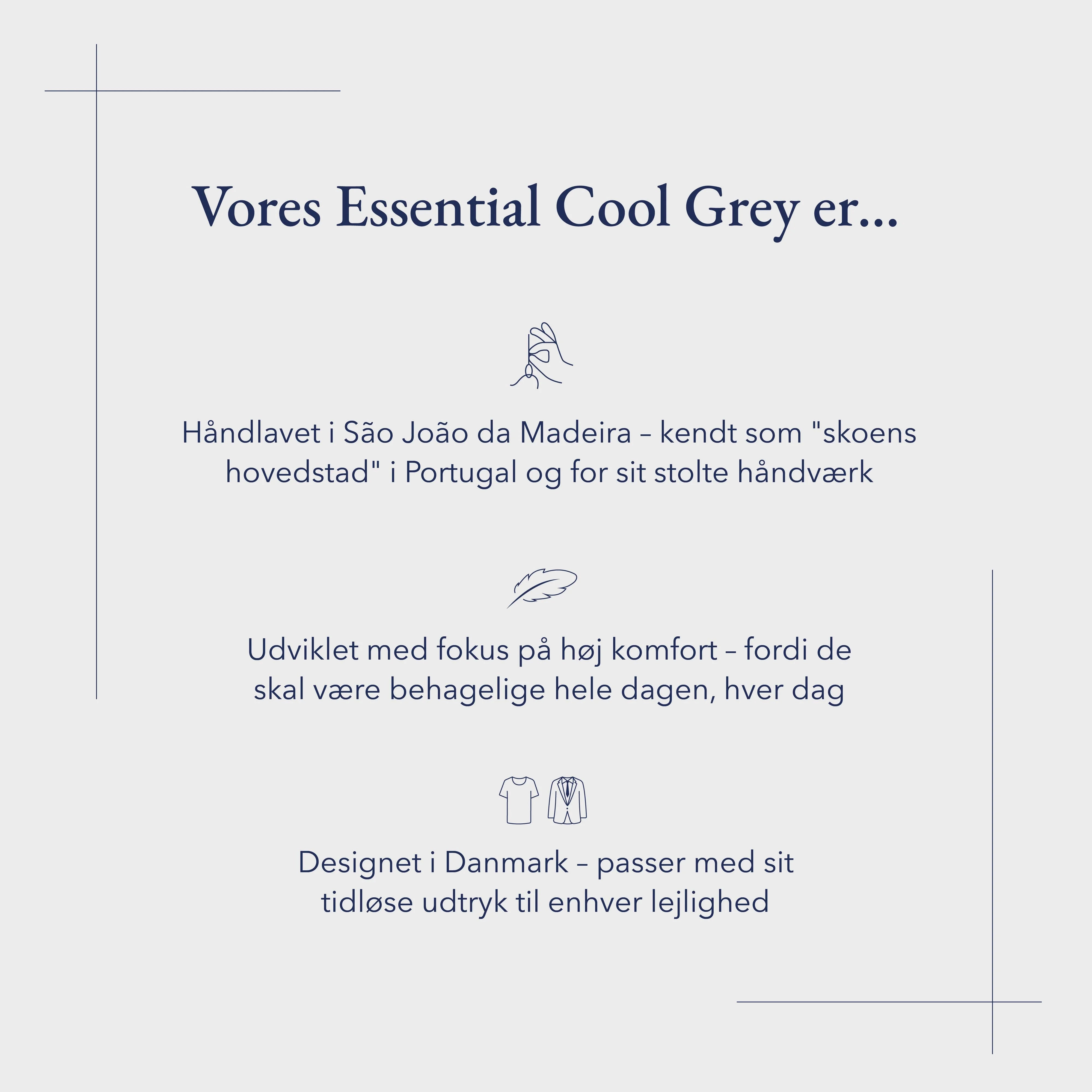 Essential Sneaker – Cool Grey