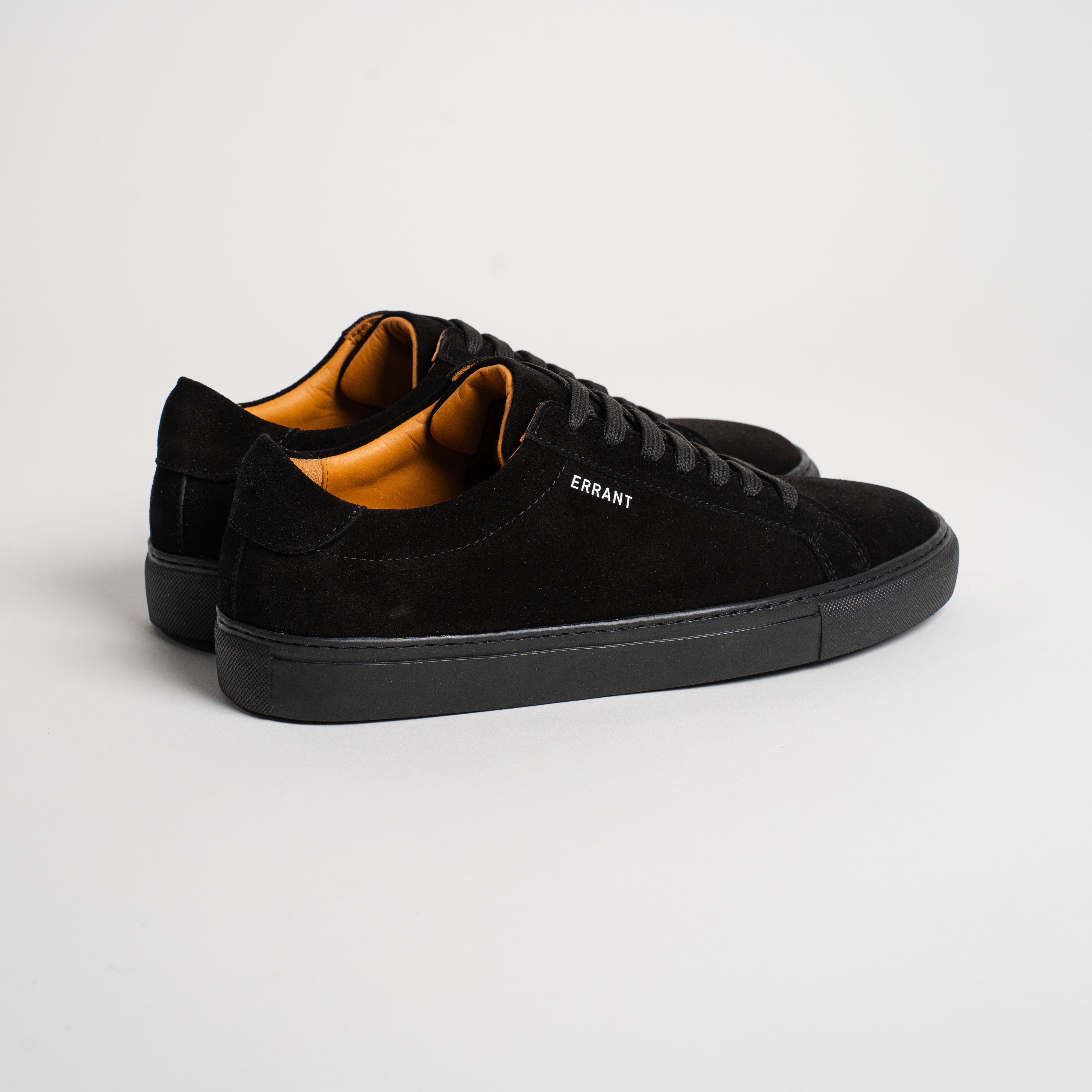 Essential Sneaker - All Black Suede