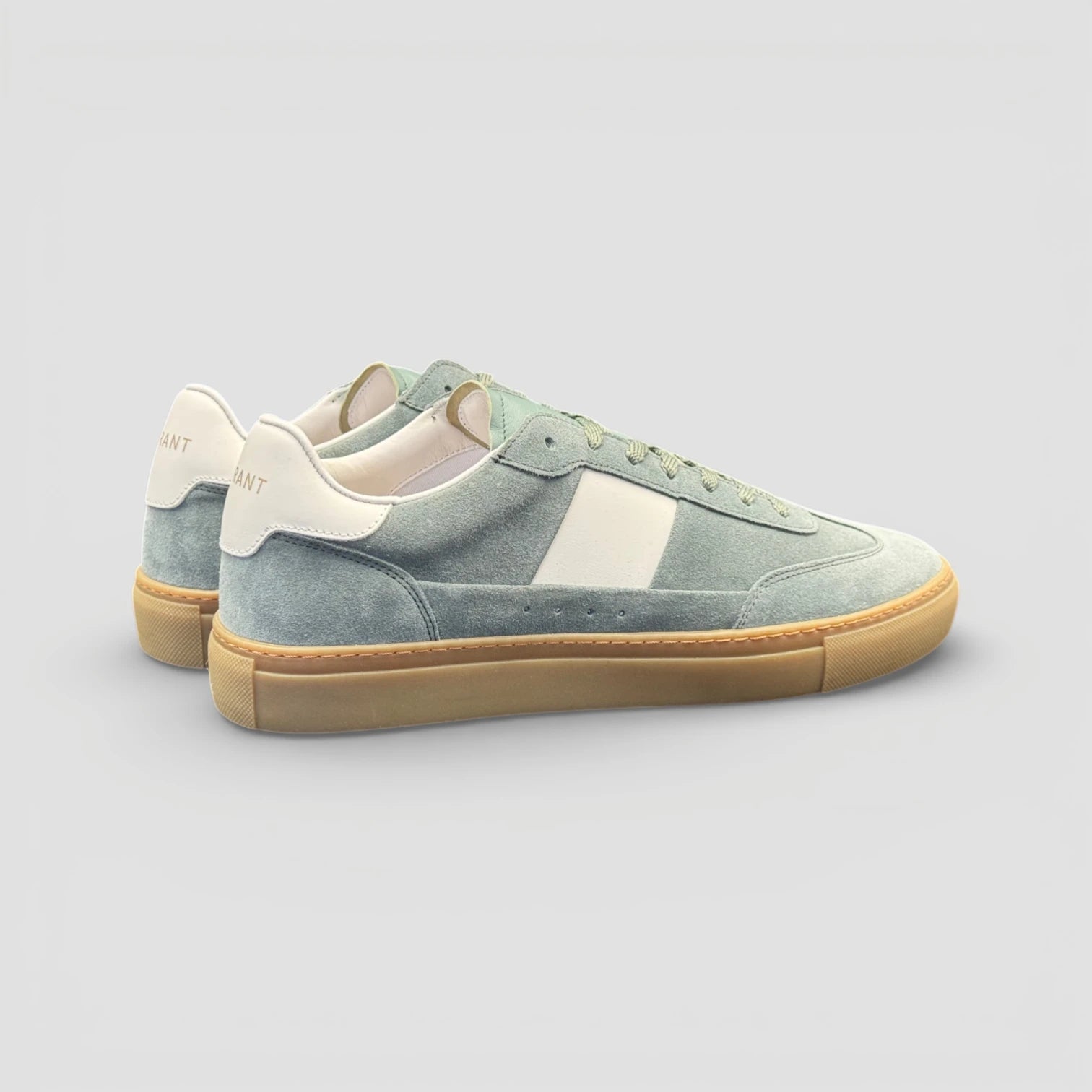 Lux Court Sneaker - Steel Green