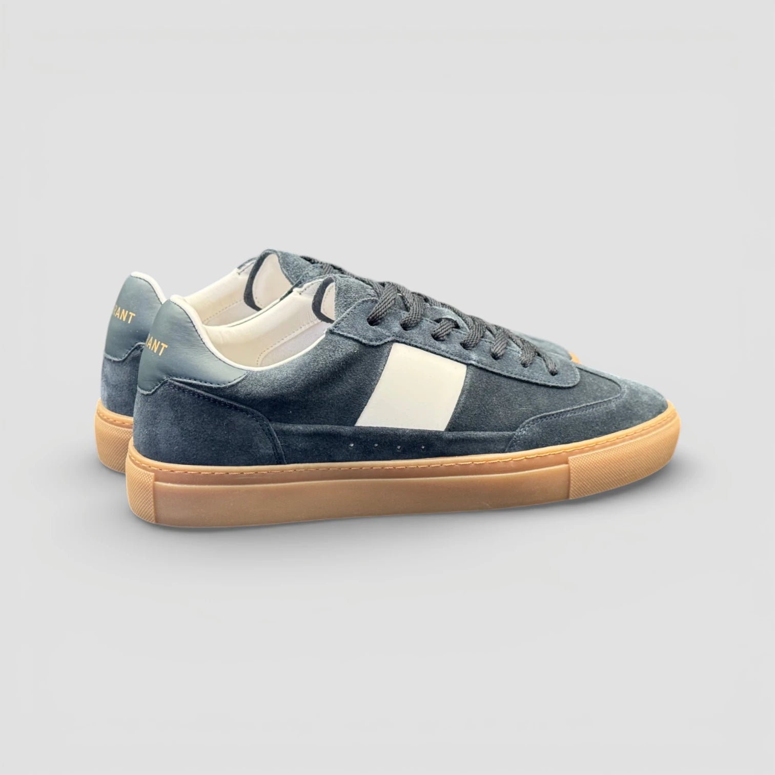Lux Court Sneaker - Navy Blue