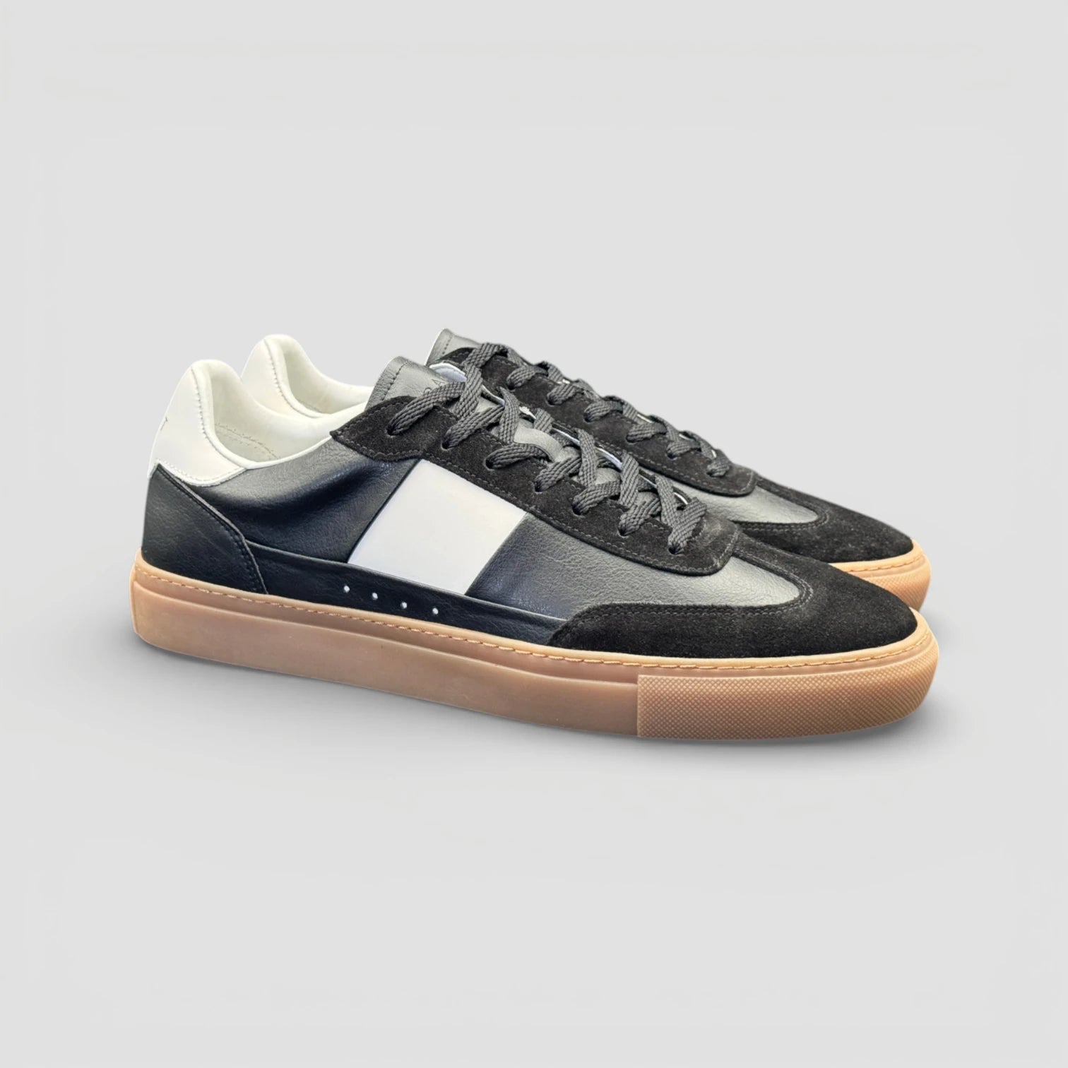 Lux Court Sneaker - Black Grape