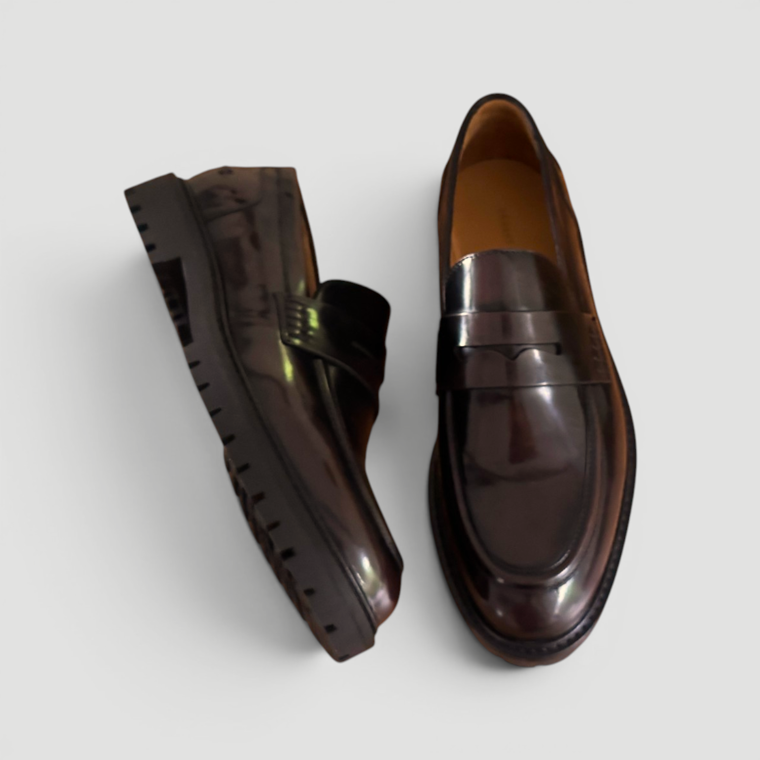Penny Loafer Modern - Maroon