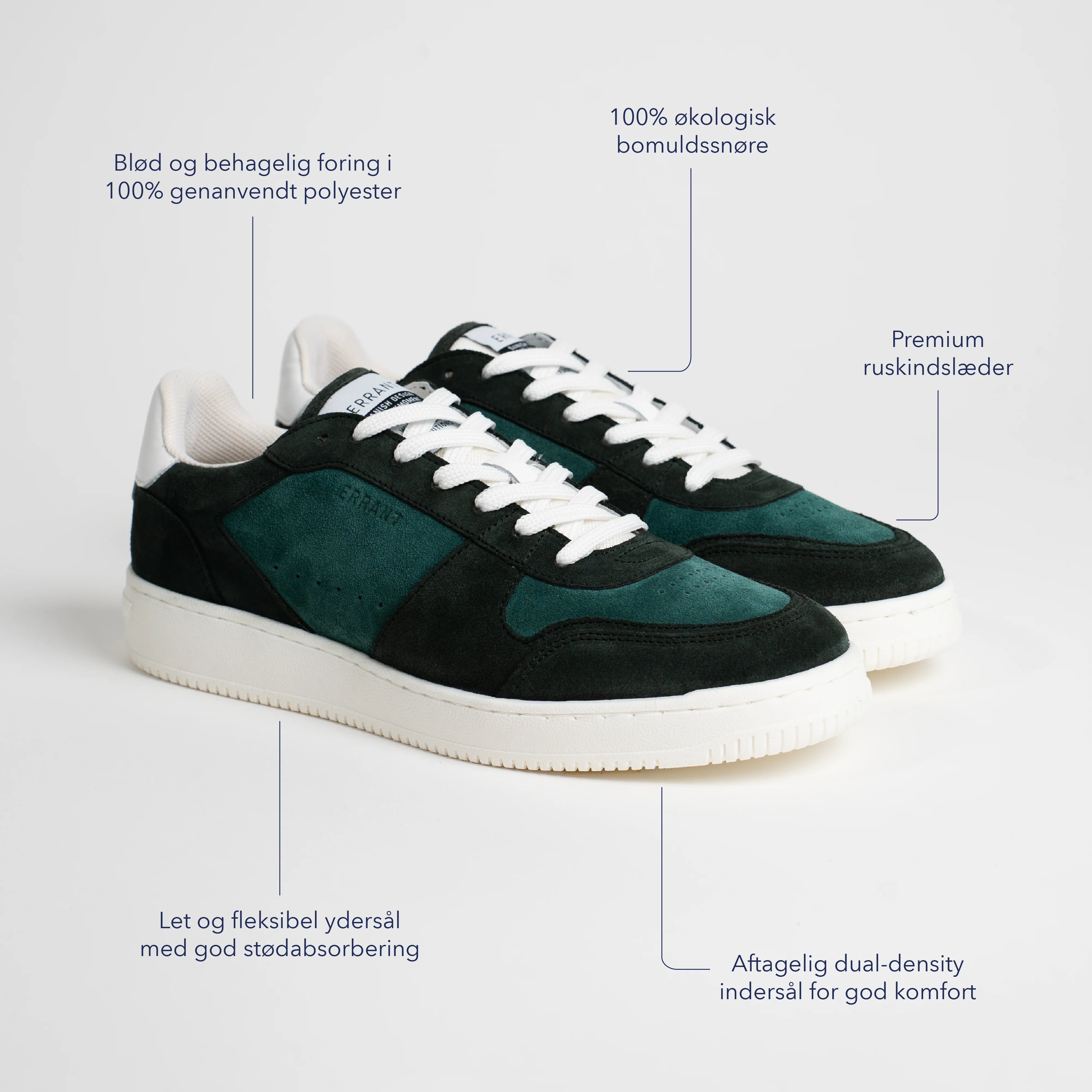 Low Sneaker - Pine Green