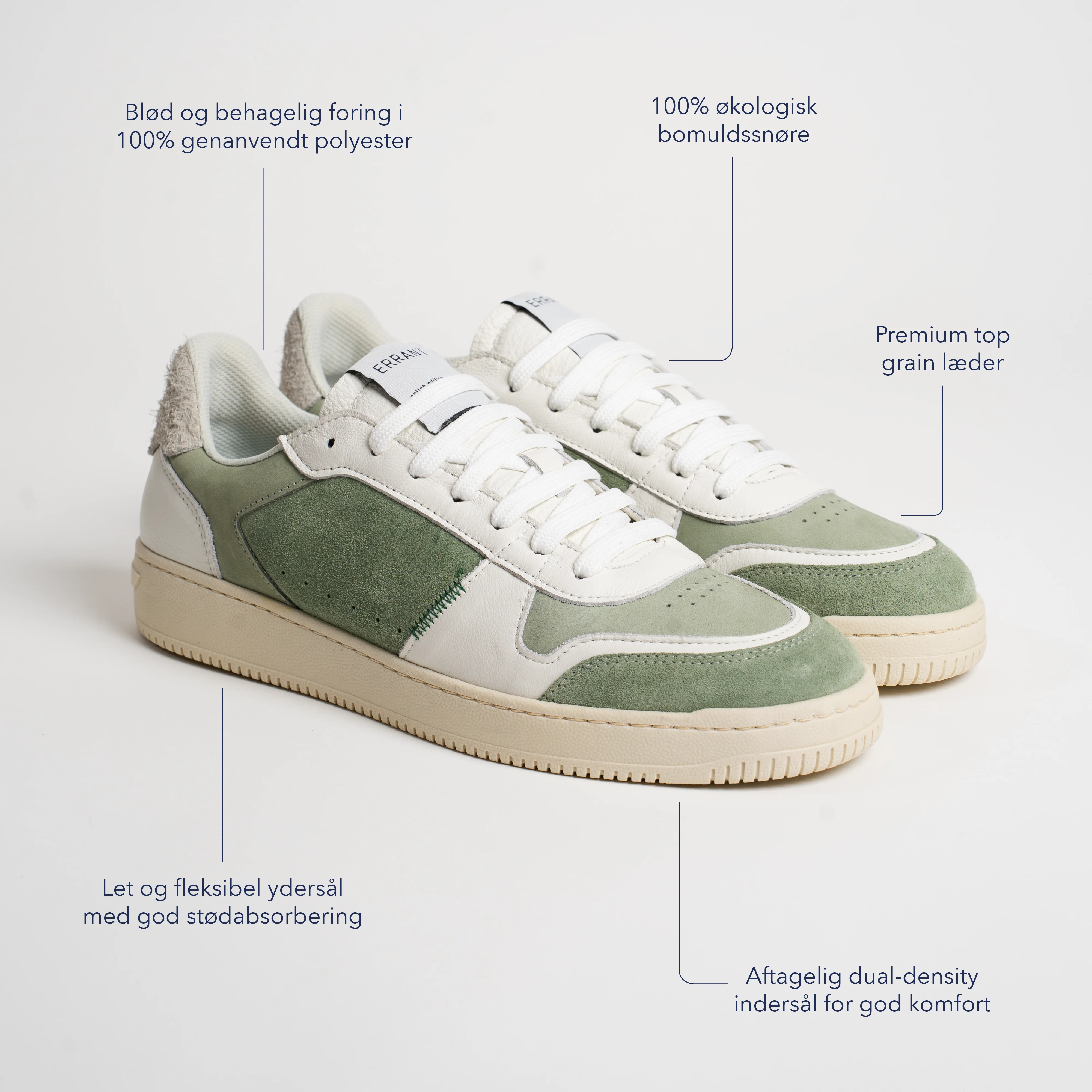 Low Sneaker - Sage Green