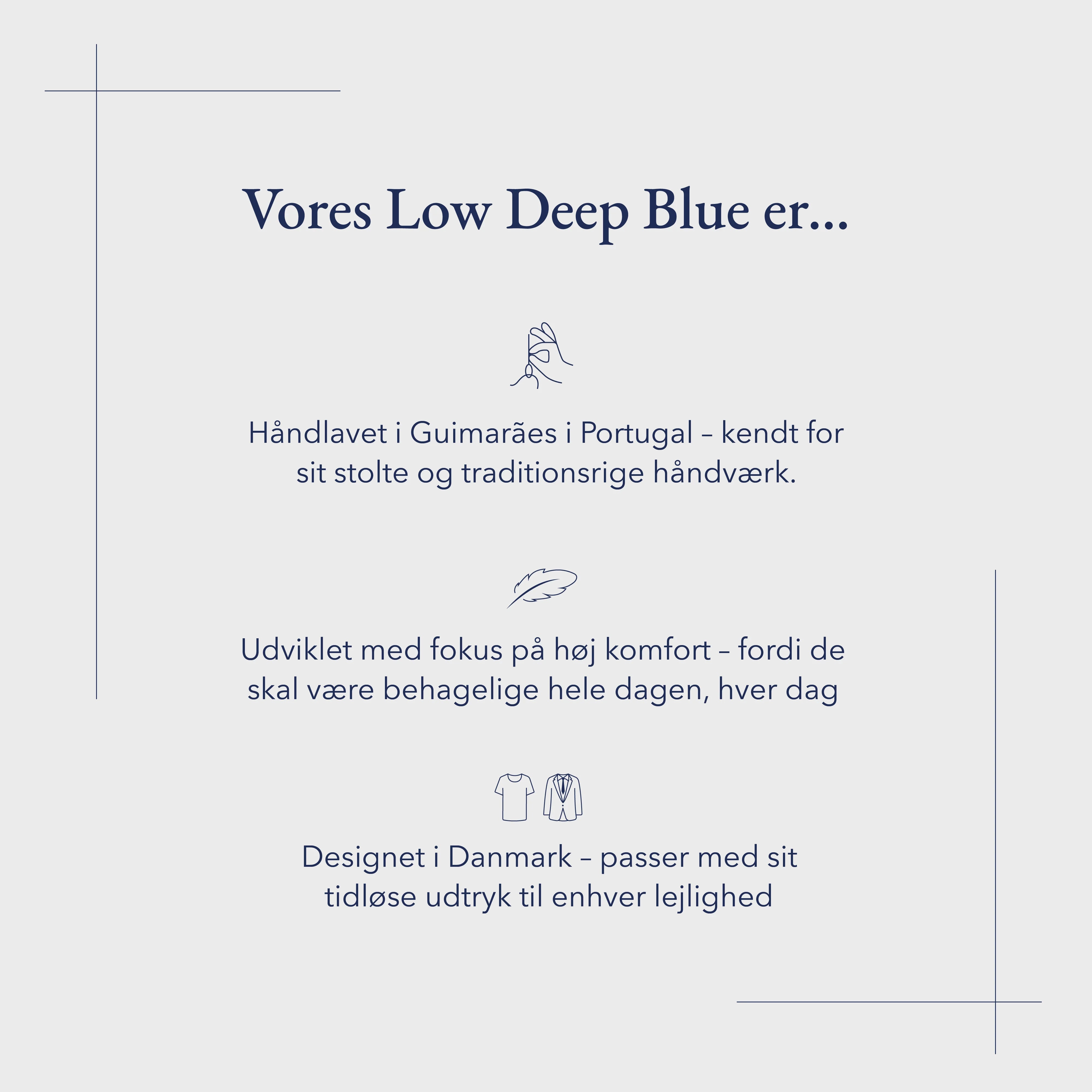 Low Sneaker - Deep Blue