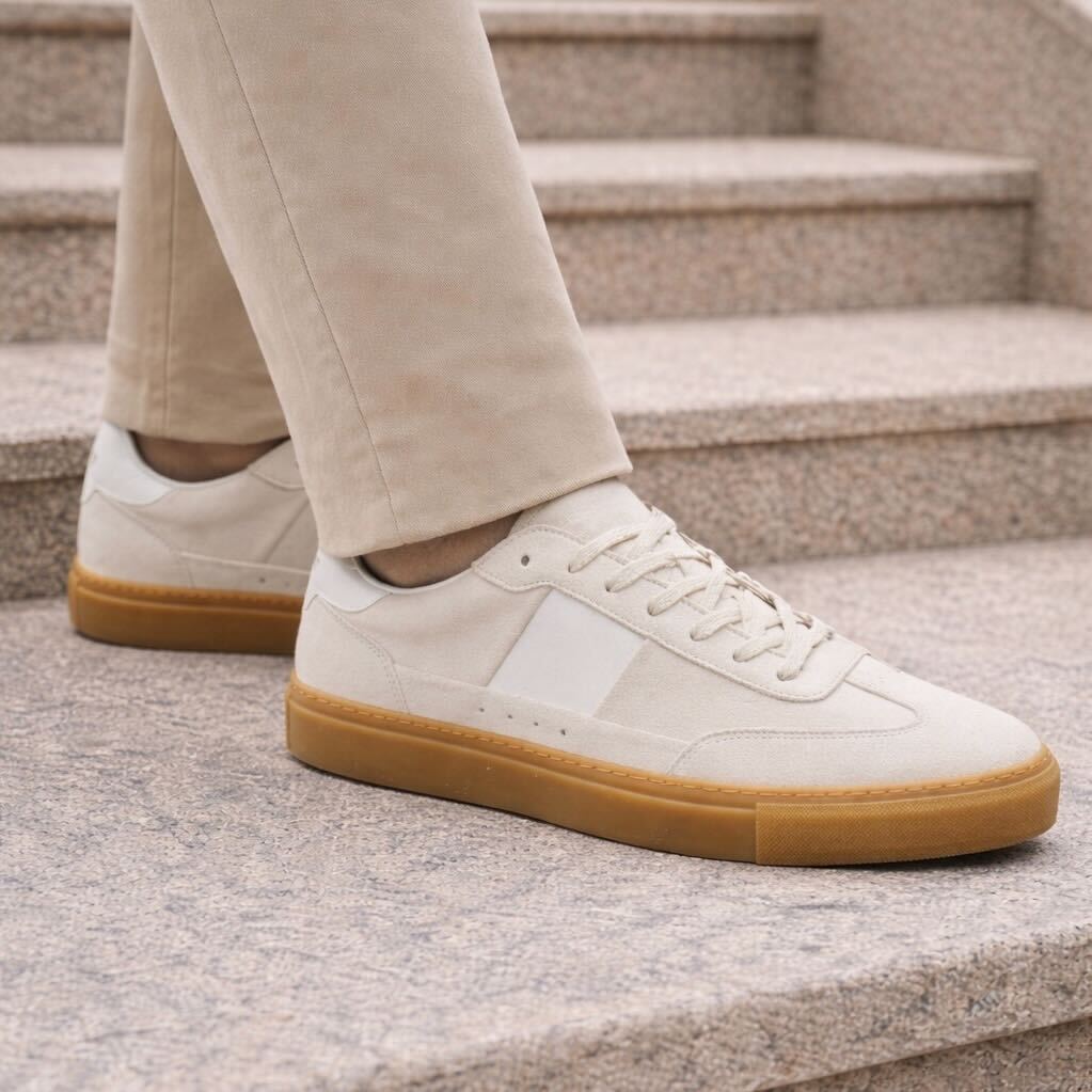 Lux Court Sneaker - Bright Sand