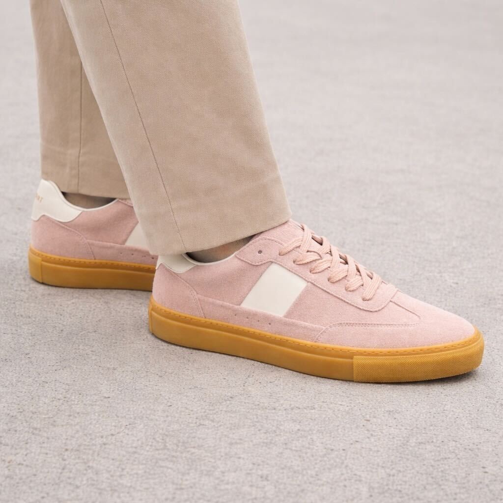 Lux Court Sneaker - Hazy Rose