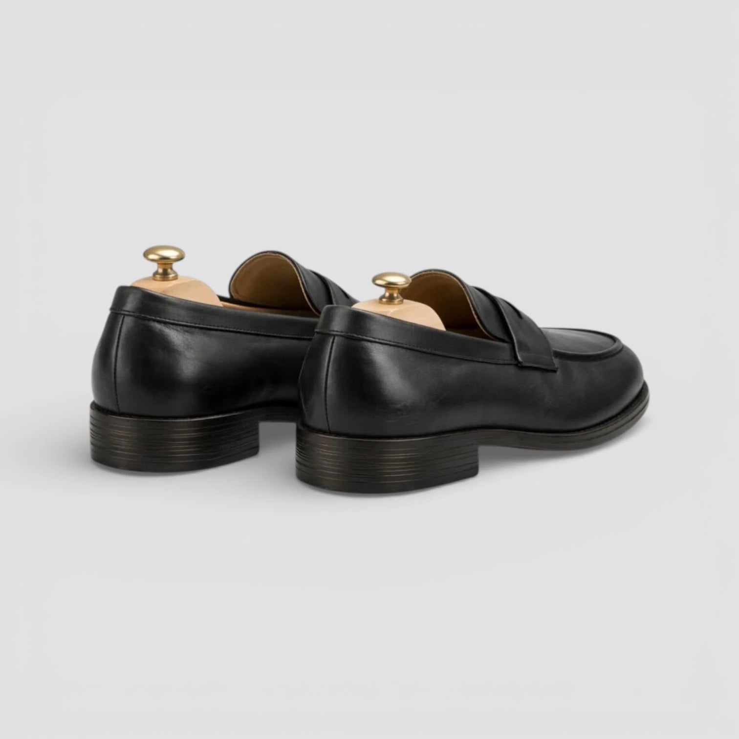 Penny Loafer Klassiker - Schwarz