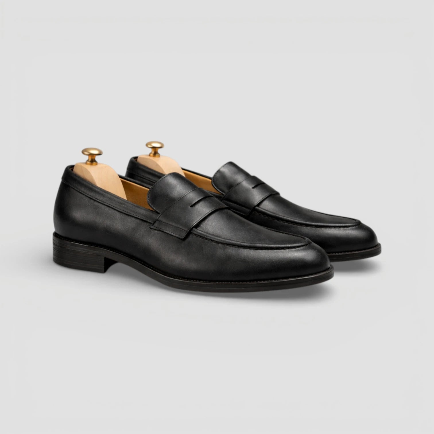 Penny Loafer Klassiker - Schwarz