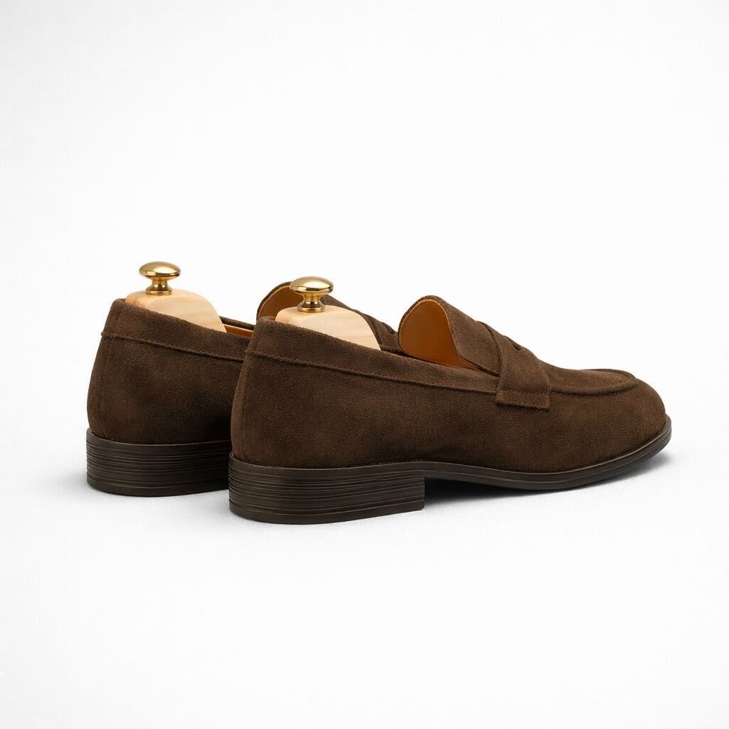 Penny Loafer Classic - Brown Suede