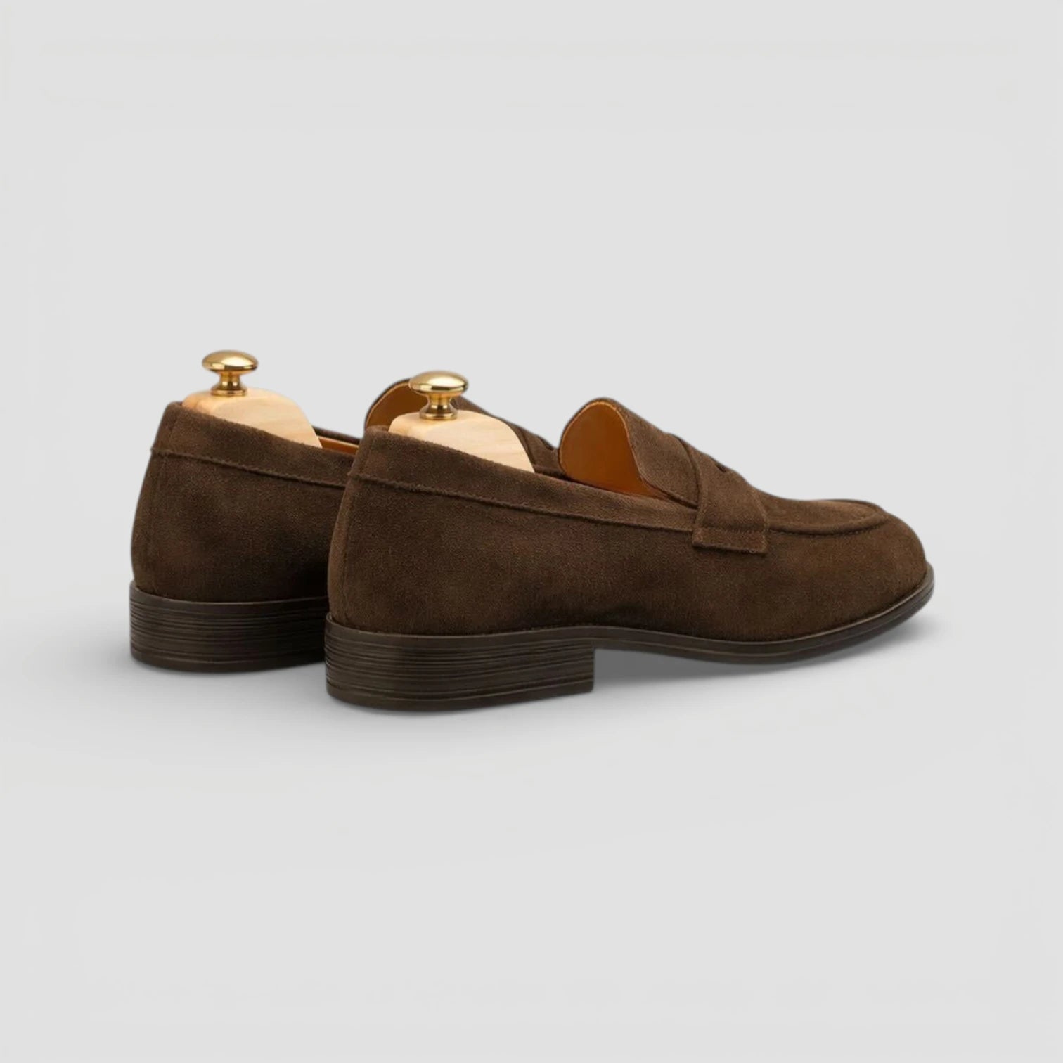 Penny Loafer Classic – Wildleder Braun