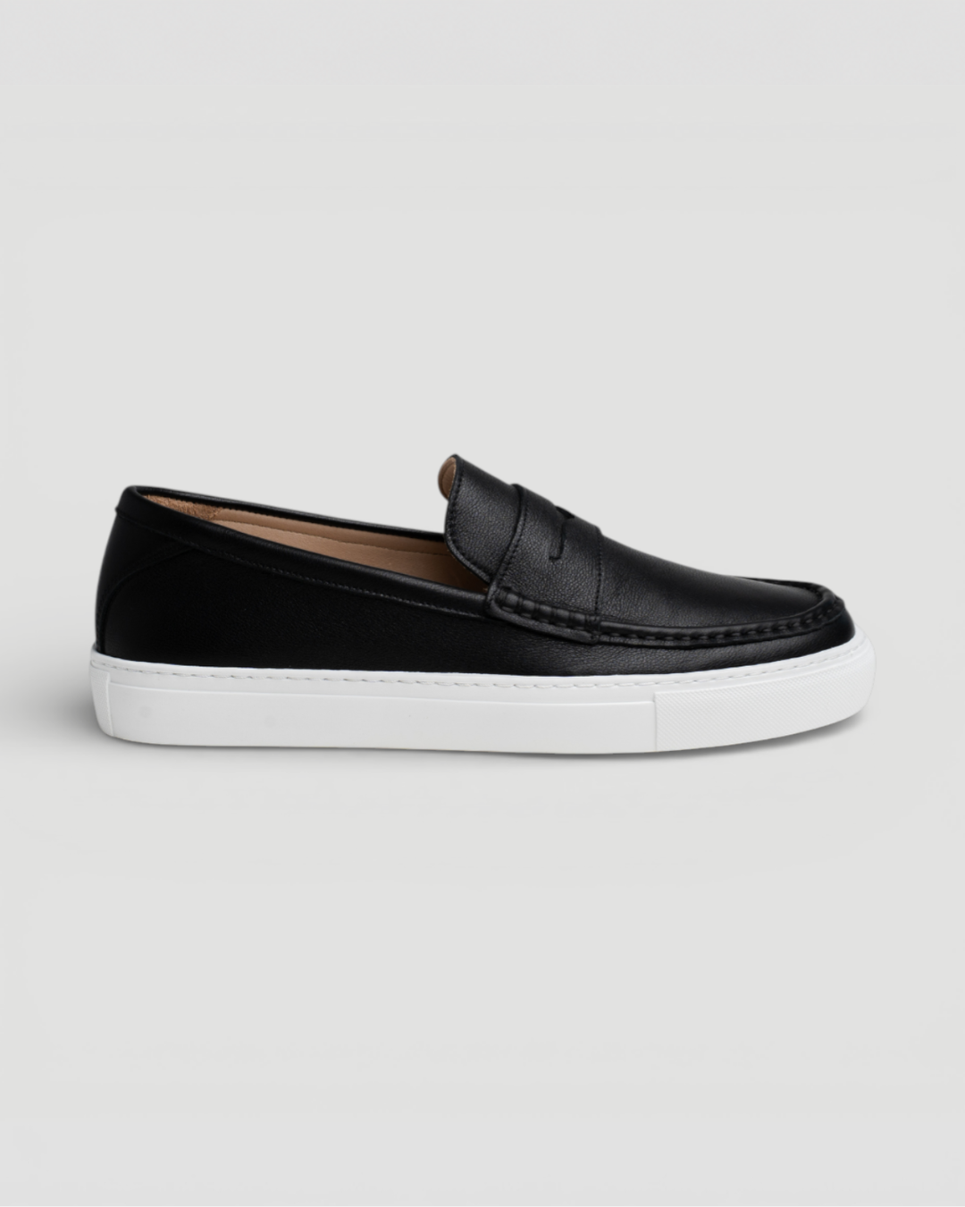 Penny Loafer Sneaker – Schwarz
