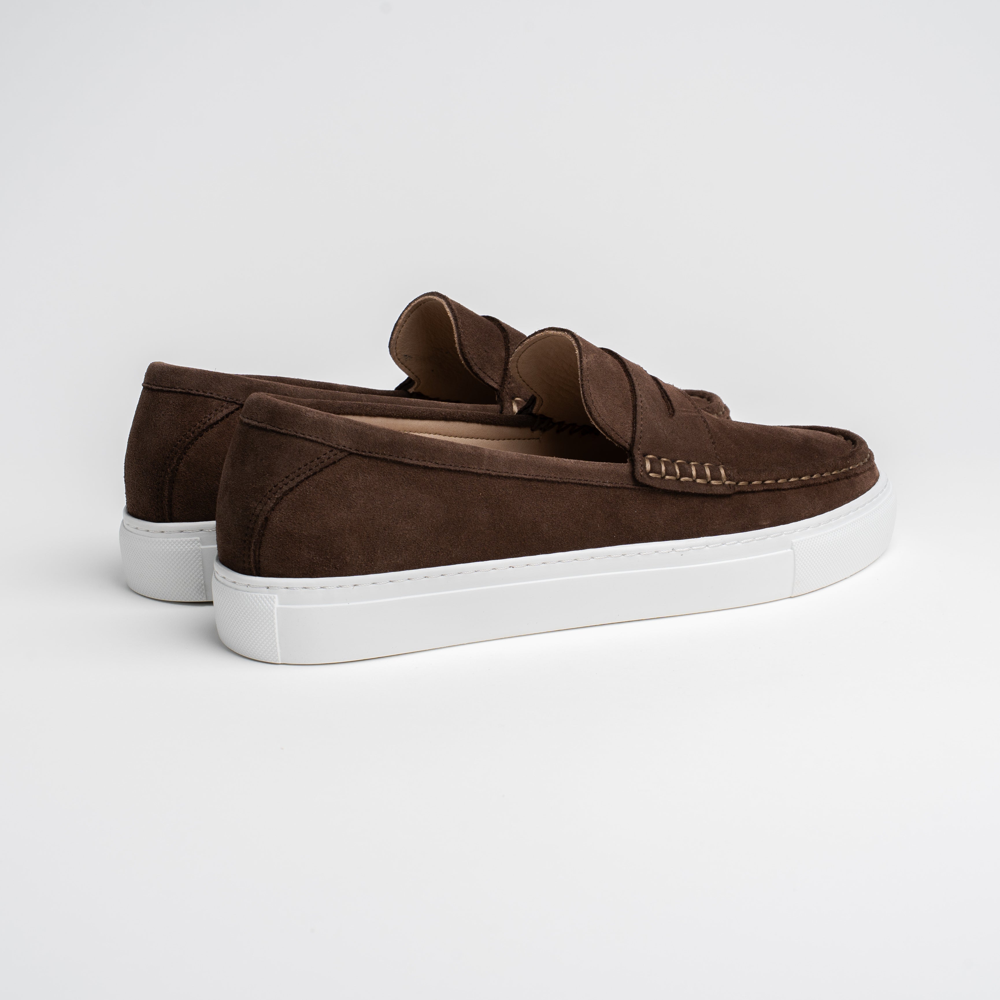 Penny Loafer Sneaker - Coffee Brown