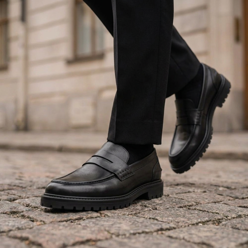 Penny Loafer Modern - Black