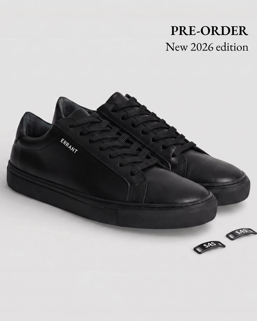 Essential Sneaker - ERRANT X SAS - All Black (MEN)