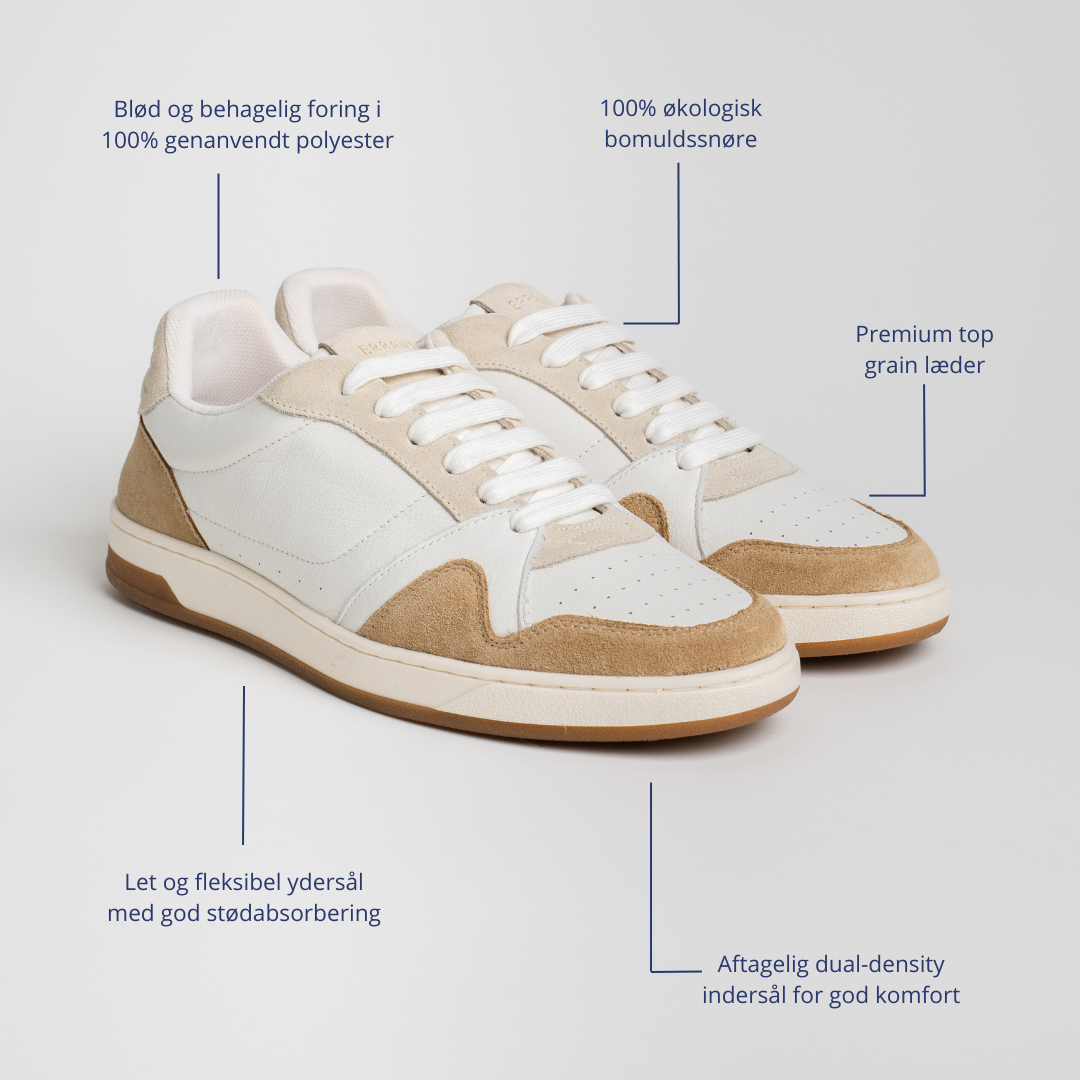 Soft Court Sneaker - Rust