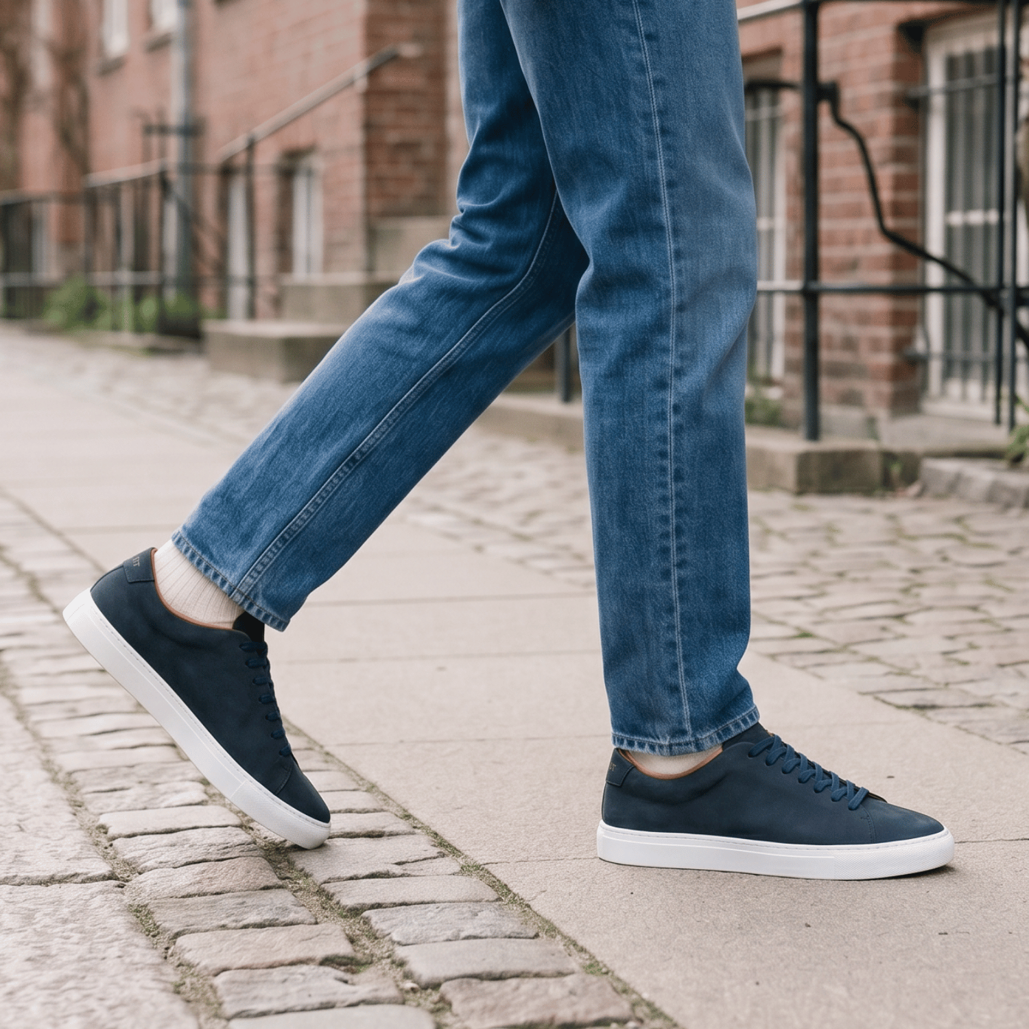 Classy Sneaker - Dusty Blue