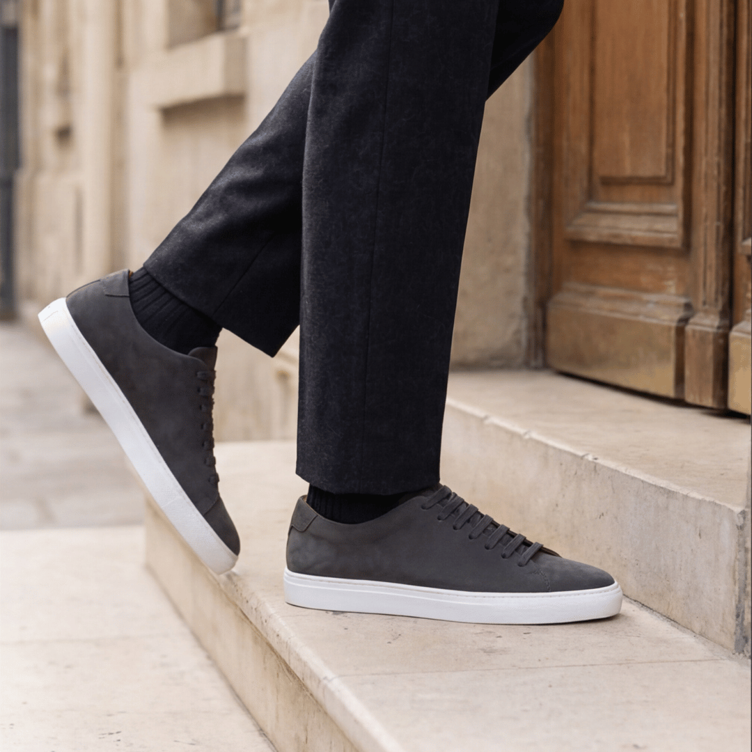 Classy Sneaker - Light Coal