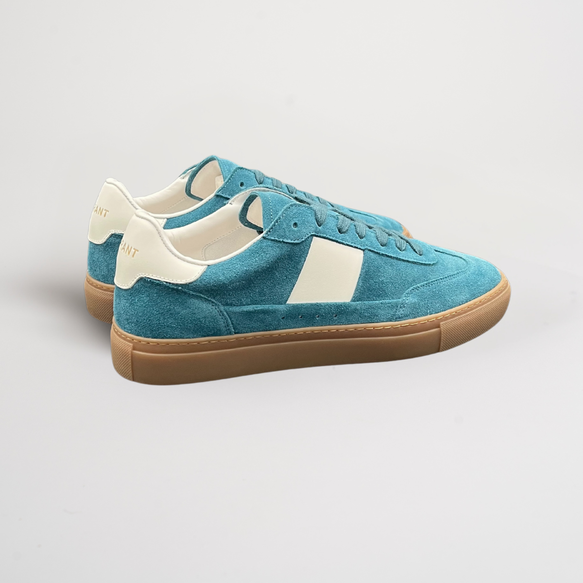 Lux Court Sneaker - Petrol Blue