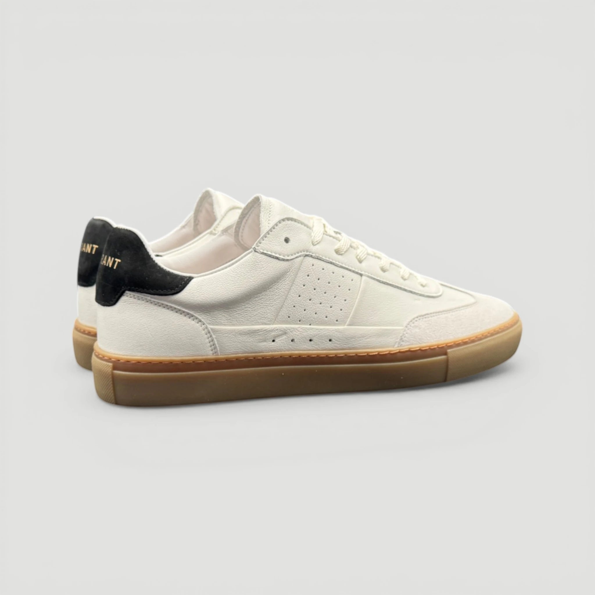 Lux Court Sneaker - Retro White
