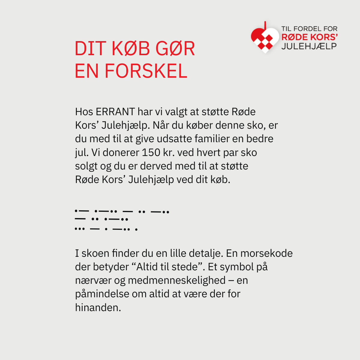 Essential Sneaker - White (Røde Kors Edition)