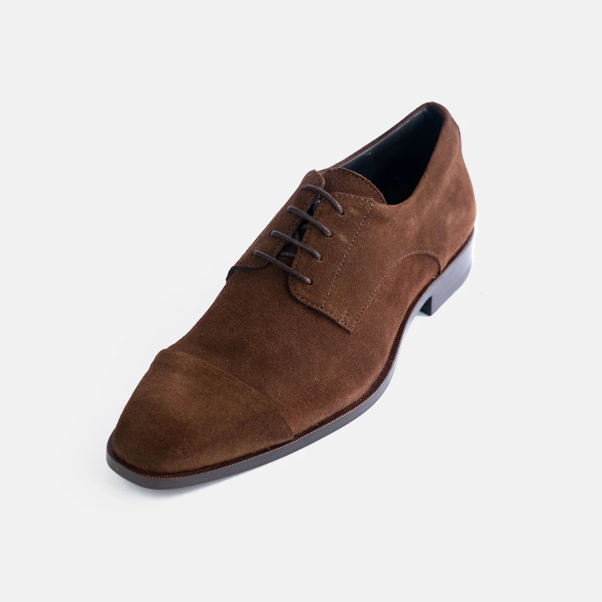 Oxford Shoe - Condotti Brown Suede