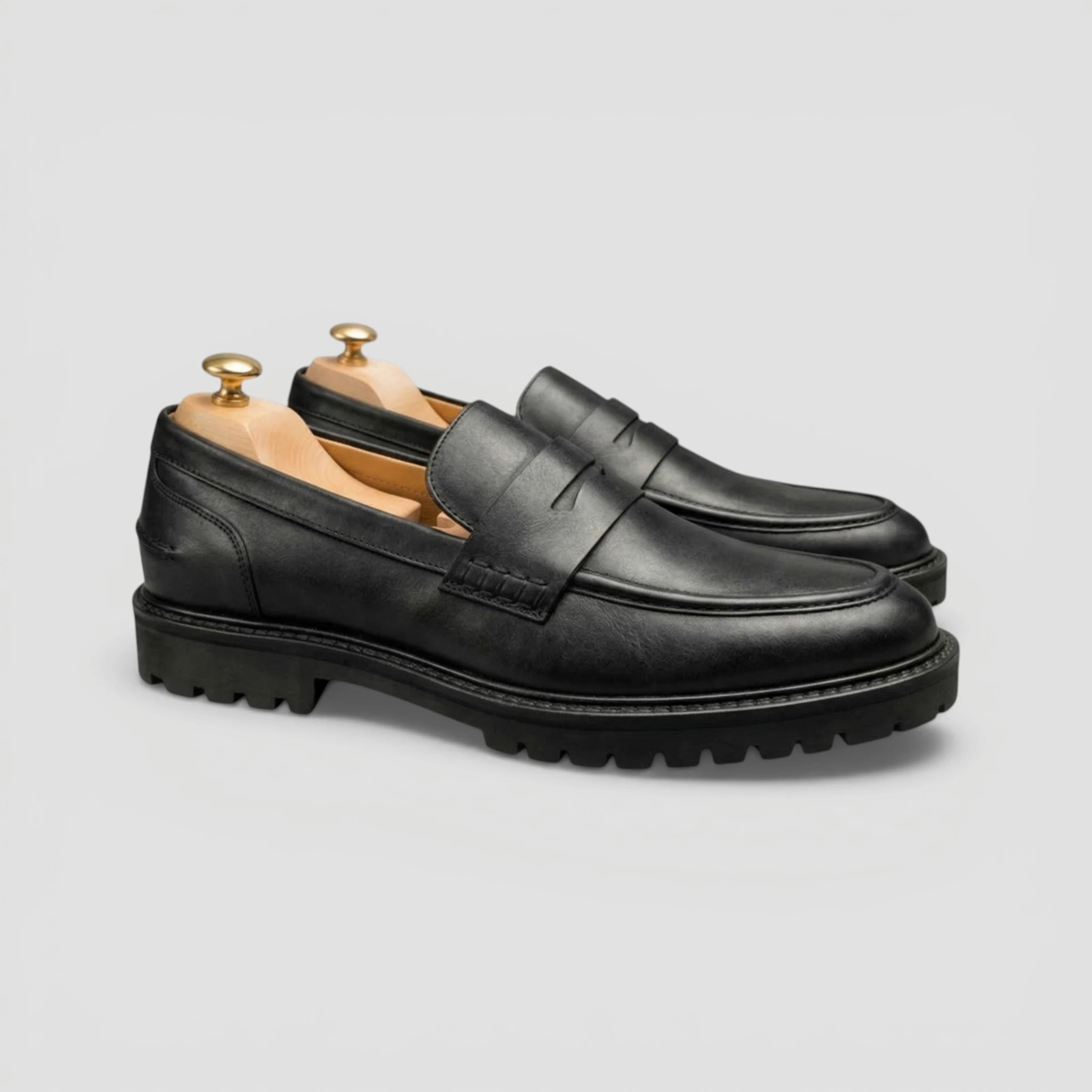 Penny Loafer Modern – Schwarz