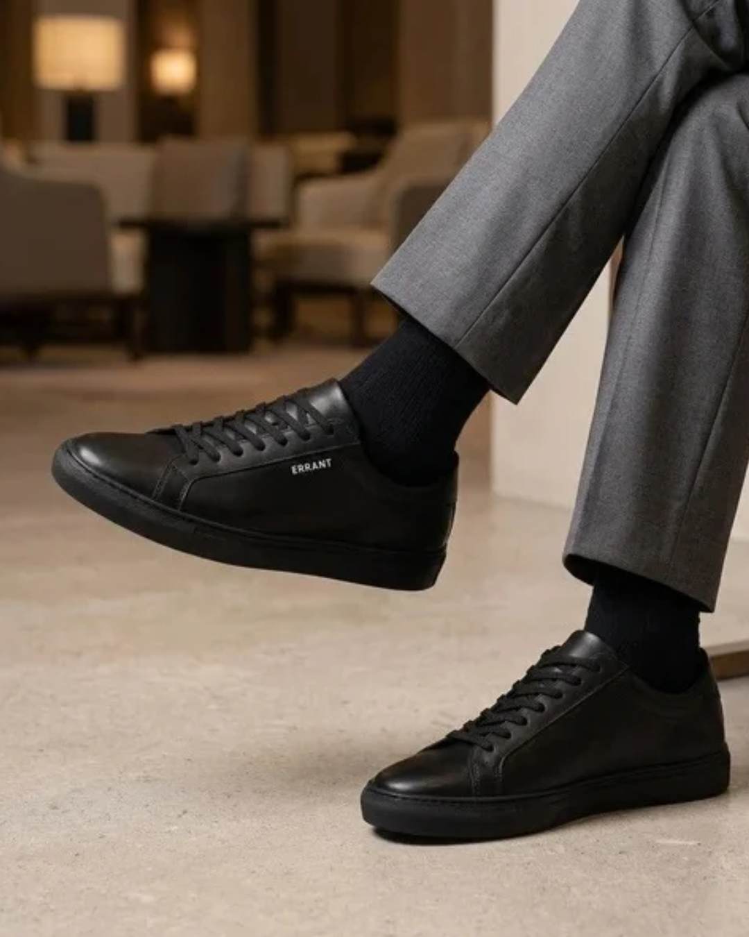 Essential Sneaker - All Black