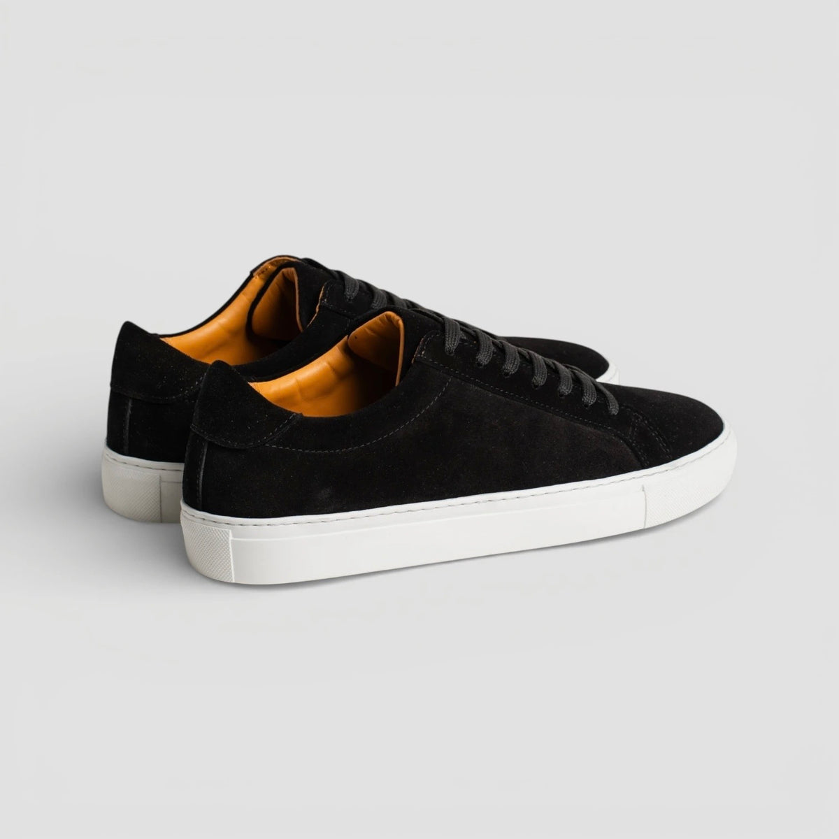 Essential Sneaker - Black Suede