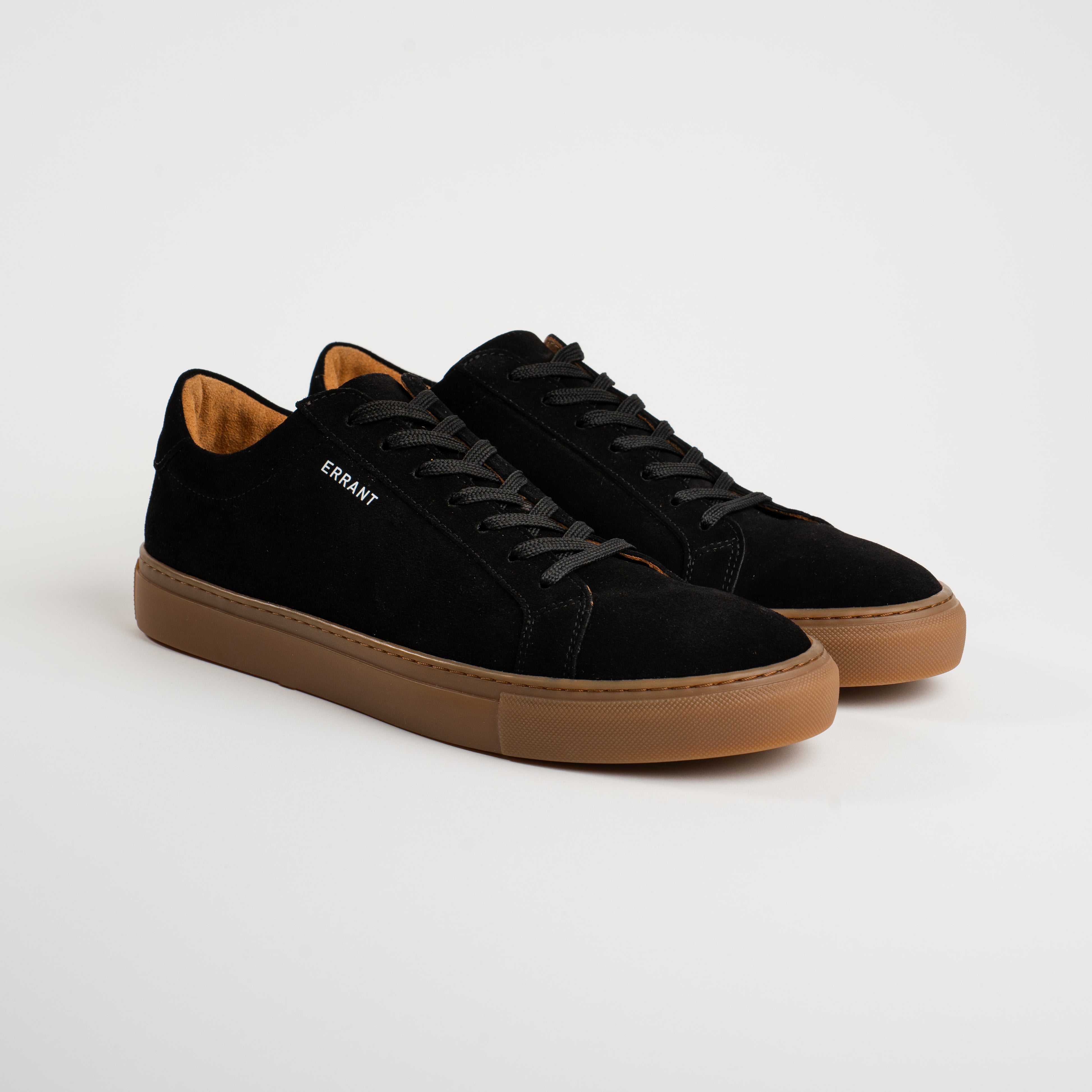 Essential Sneaker - Black Suede Gum