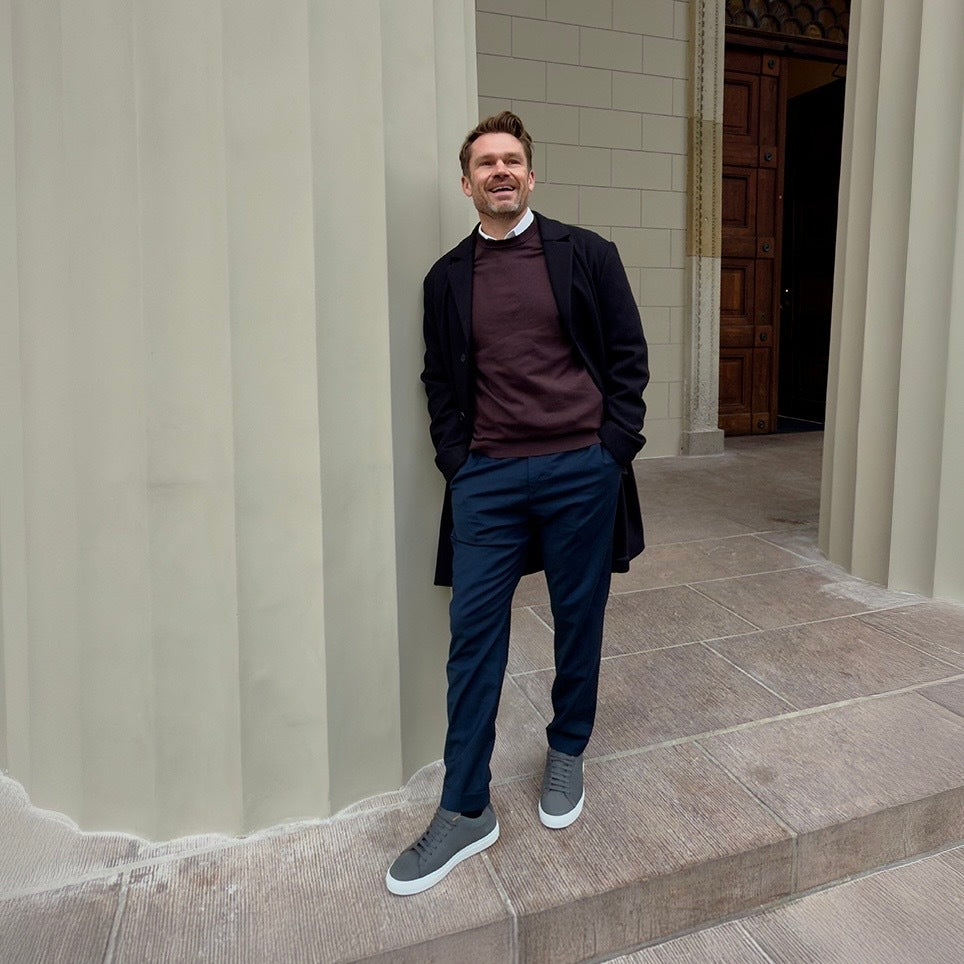 Classy Sneaker - Light Coal