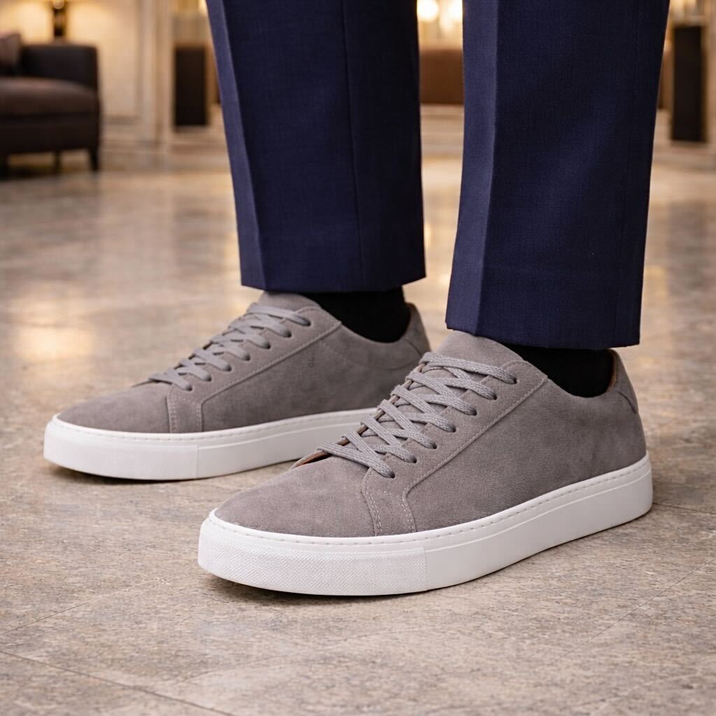 Essential Sneaker - Cool Grey