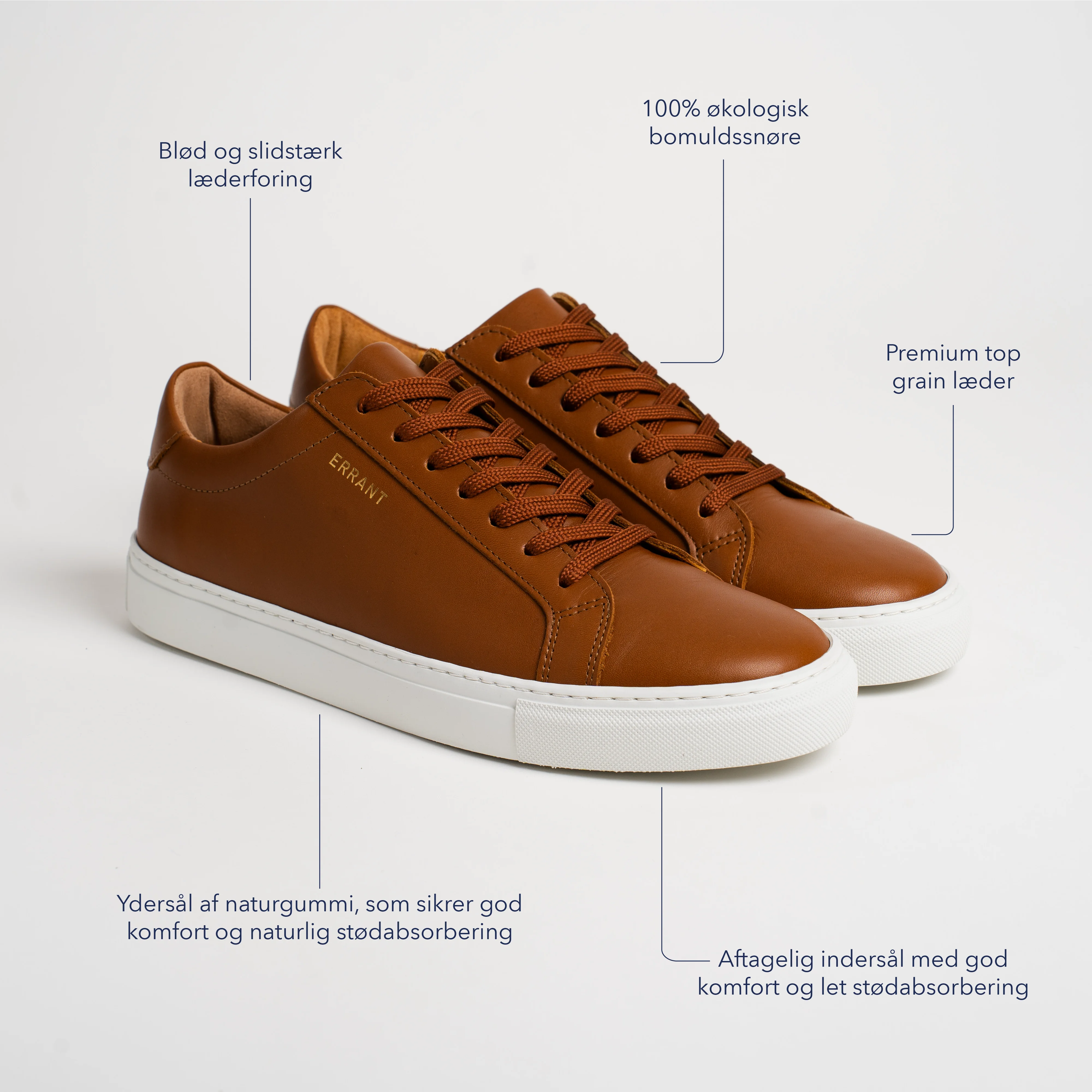 Essential Sneaker - Cognac