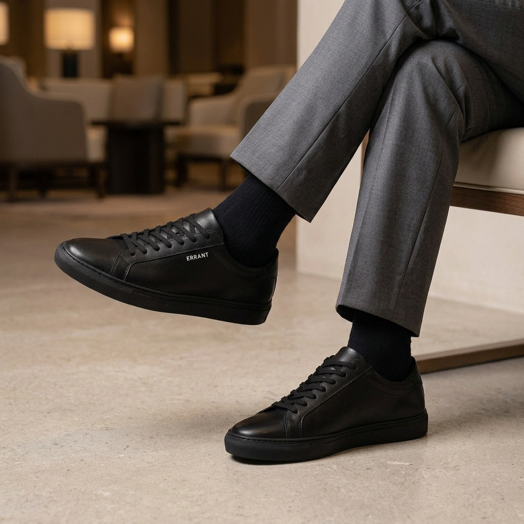 Essential Sneaker - All Black