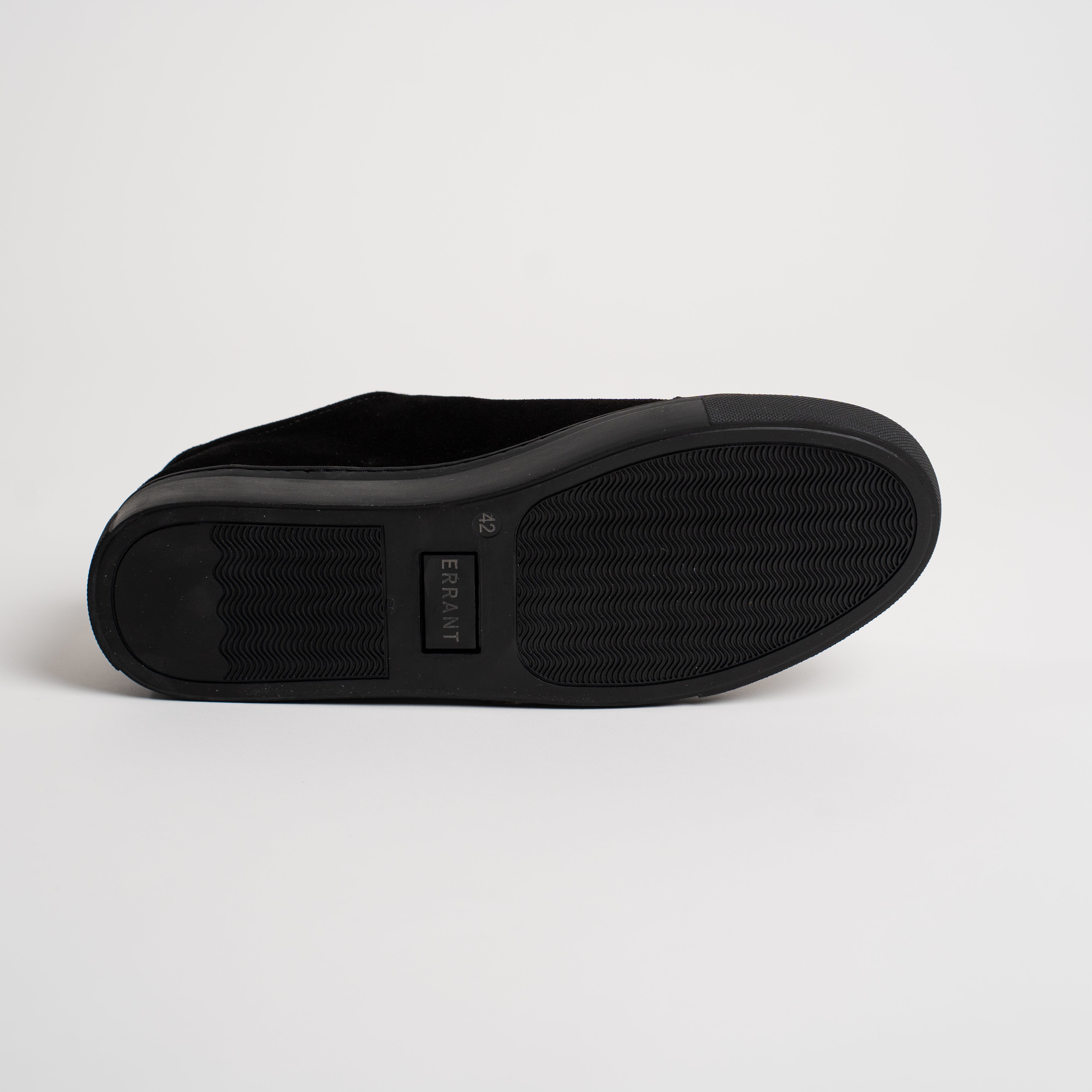 Essential Sneaker - All Black Suede